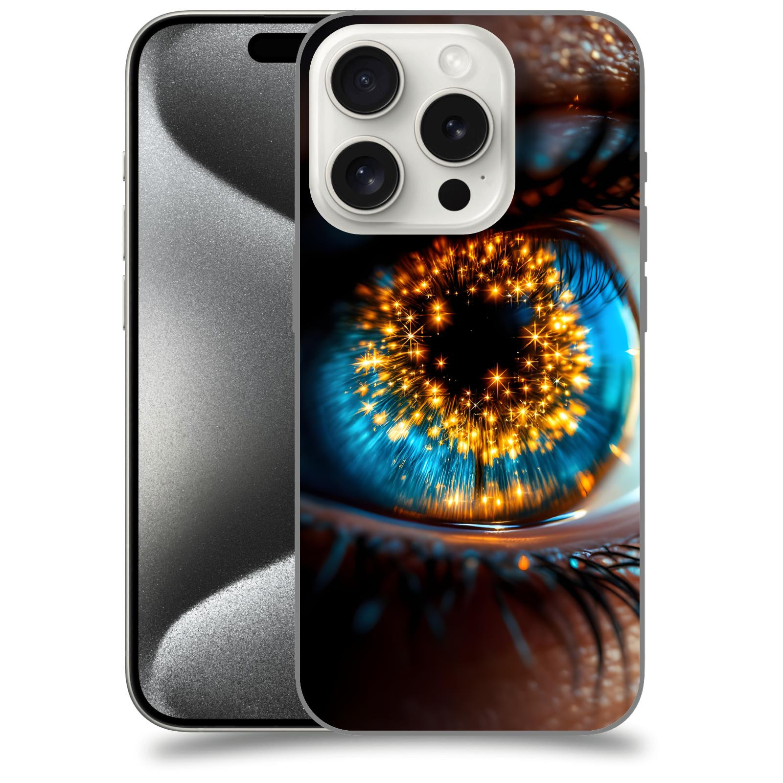 ACOVER Kryt na mobil Apple iPhone 15 pro - Sparkle in the eye