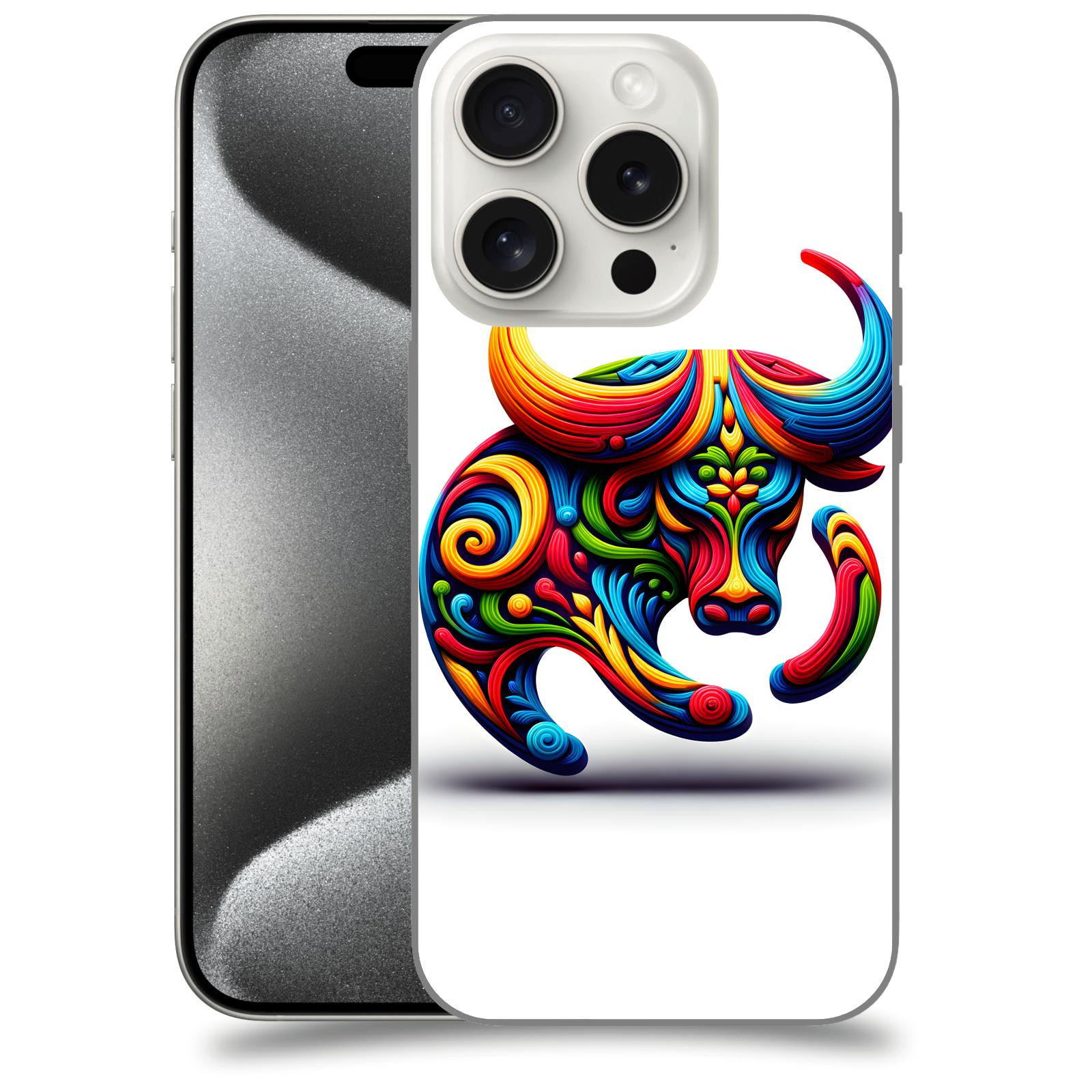 ACOVER Kryt na mobil Apple iPhone 15 pro - Býk 2
