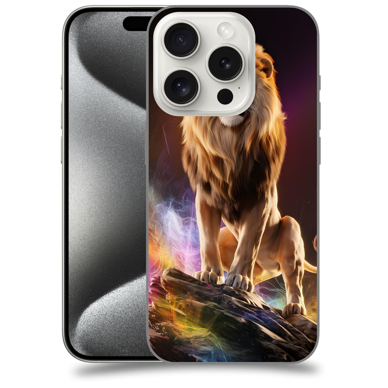 ACOVER Kryt na mobil Apple iPhone 15 pro - Magic Lion