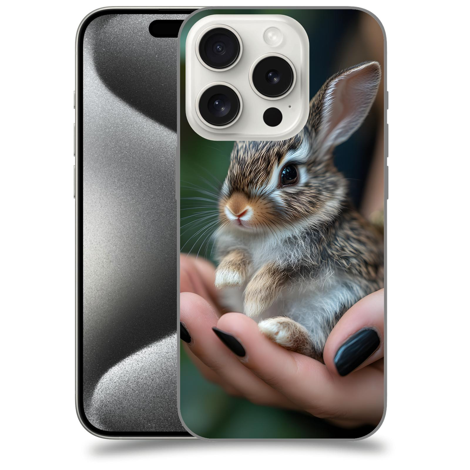 ACOVER Kryt na mobil Apple iPhone 15 pro - Králíček