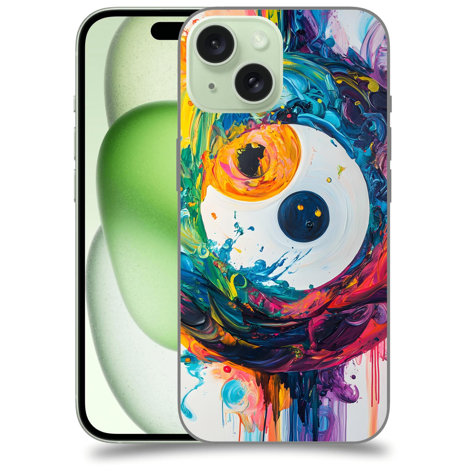 ACOVER Kryt na mobil Apple iPhone 15 - Jin Jang