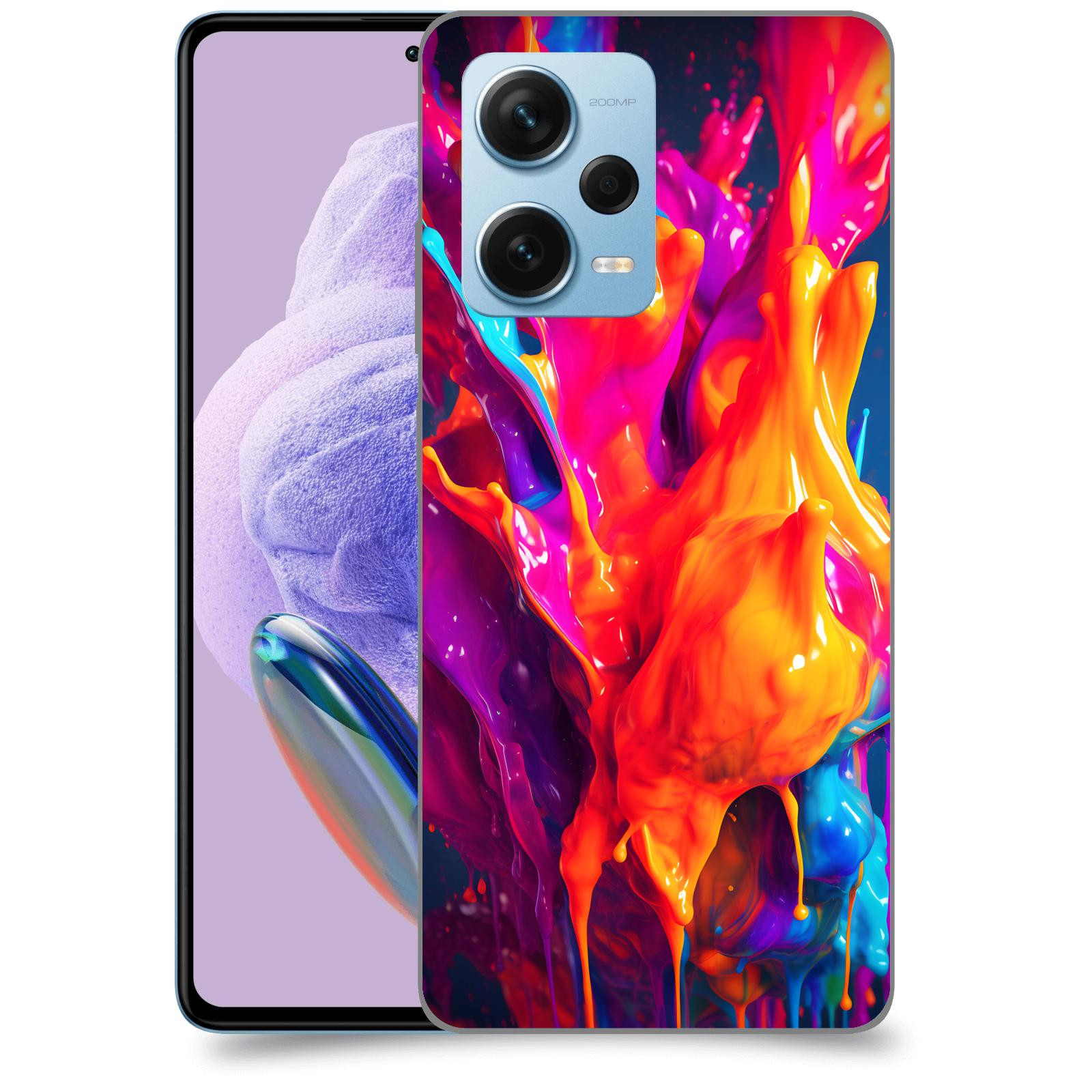 ACOVER Kryt na mobil Xiaomi Redmi Note 12 Pro+ 5G - Beautiful Liquid I