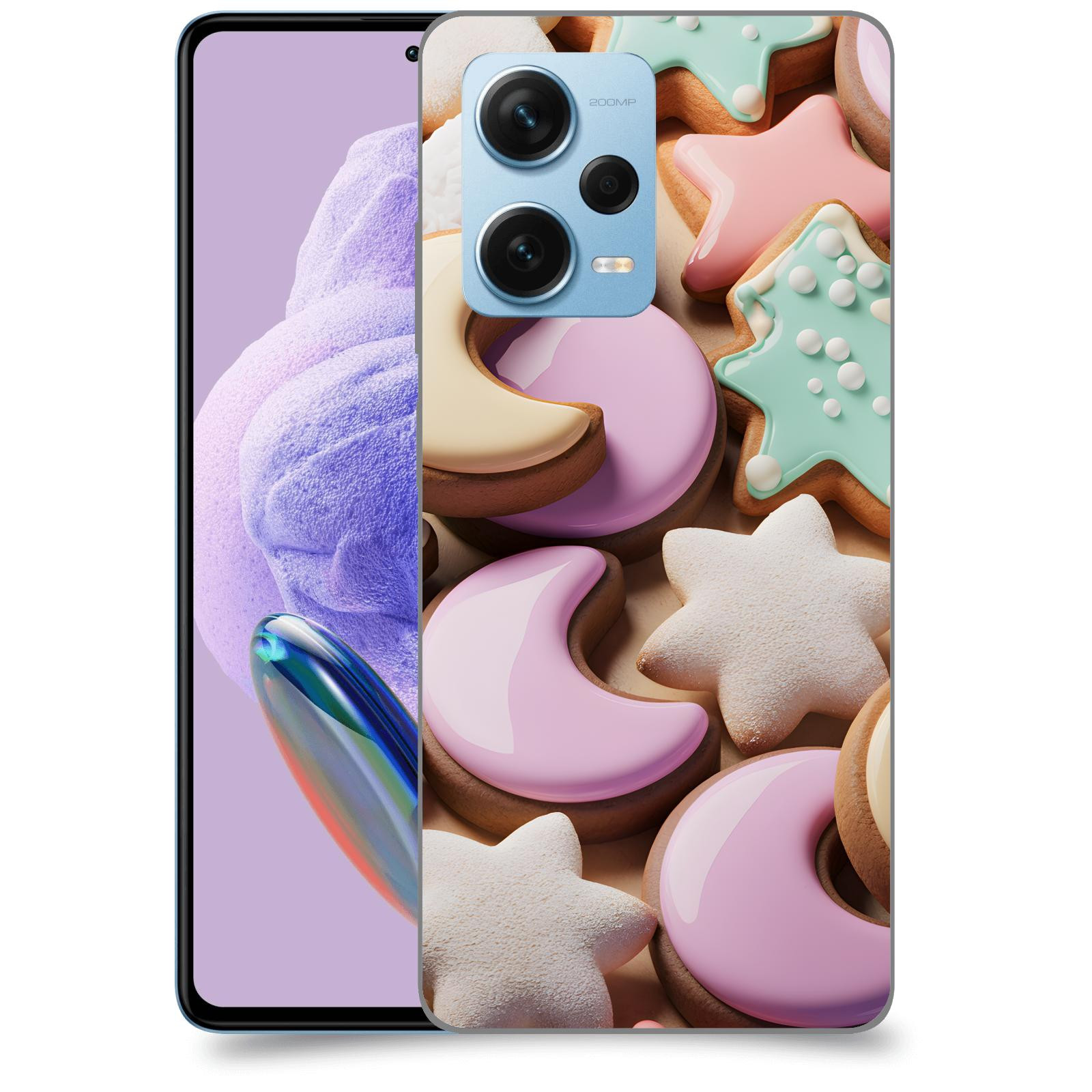 ACOVER Kryt na mobil Xiaomi Redmi Note 12 Pro+ 5G - Vánoční cukroví