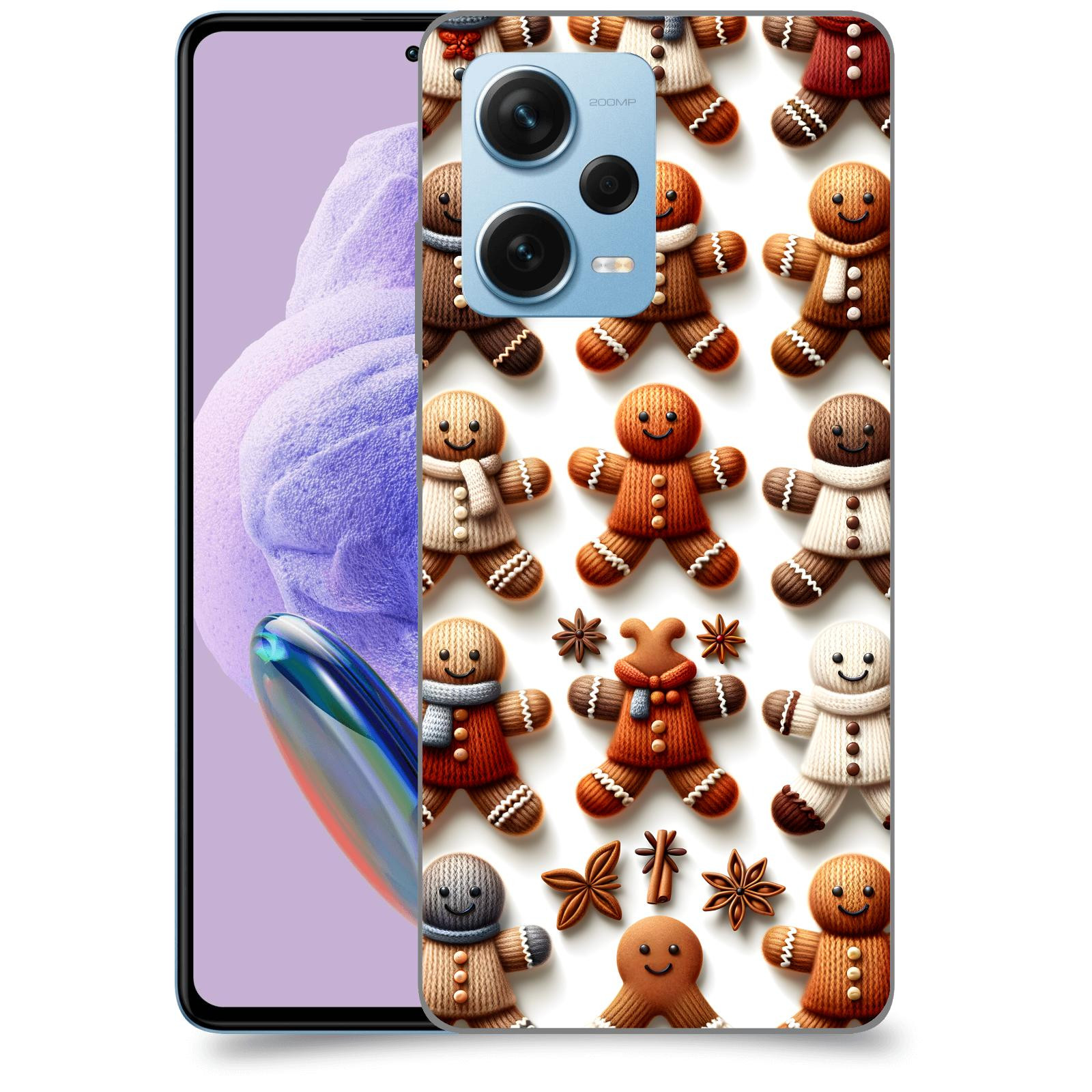 ACOVER Kryt na mobil Xiaomi Redmi Note 12 Pro+ 5G - Perníčky 2
