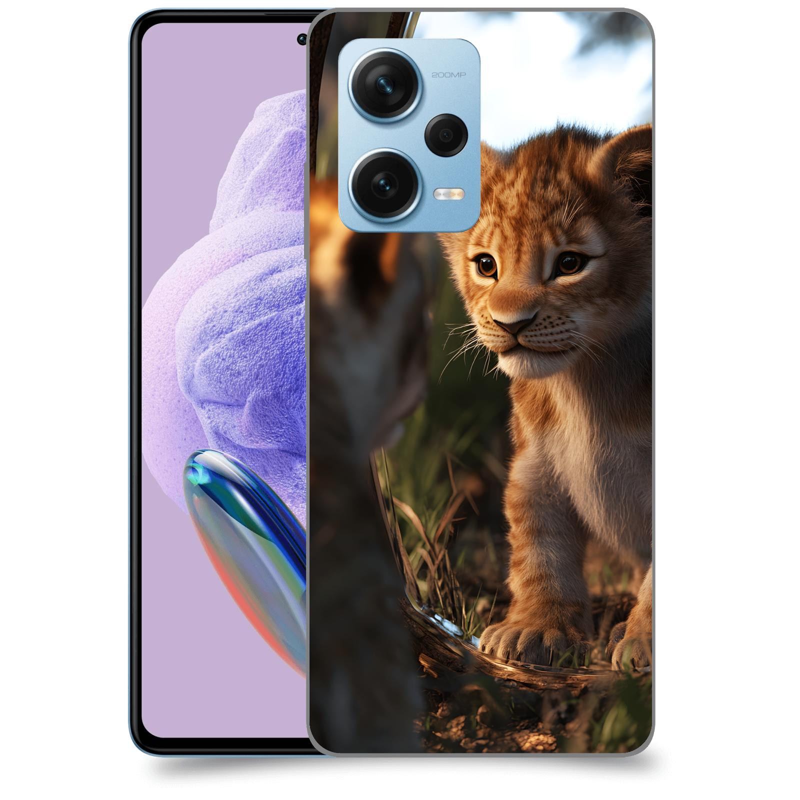 ACOVER Kryt na mobil Xiaomi Redmi Note 12 Pro+ 5G - Lvíče