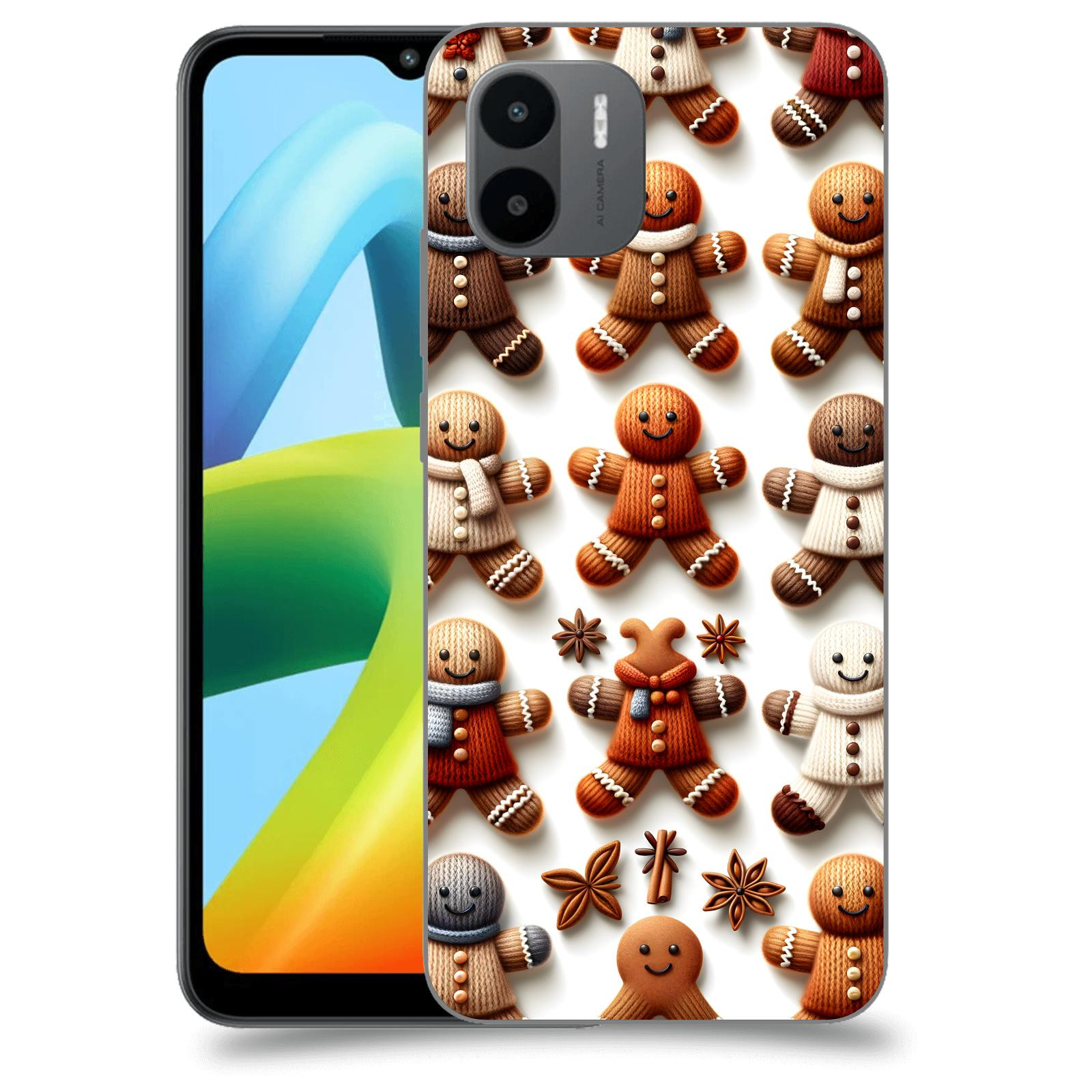 ACOVER Kryt na mobil Xiaomi Redmi A1+ - Perníčky 2