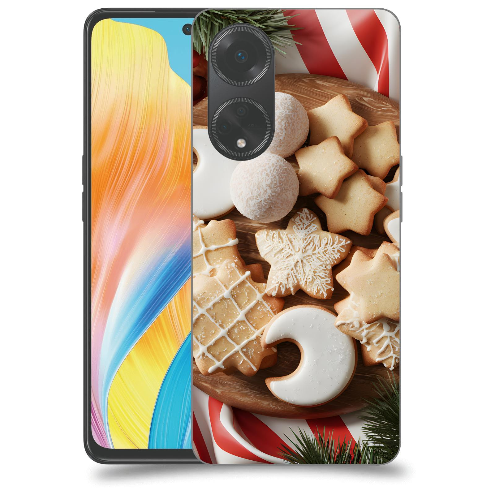 ACOVER Kryt na mobil OPPO A98 5G - Vánoční cukroví 2