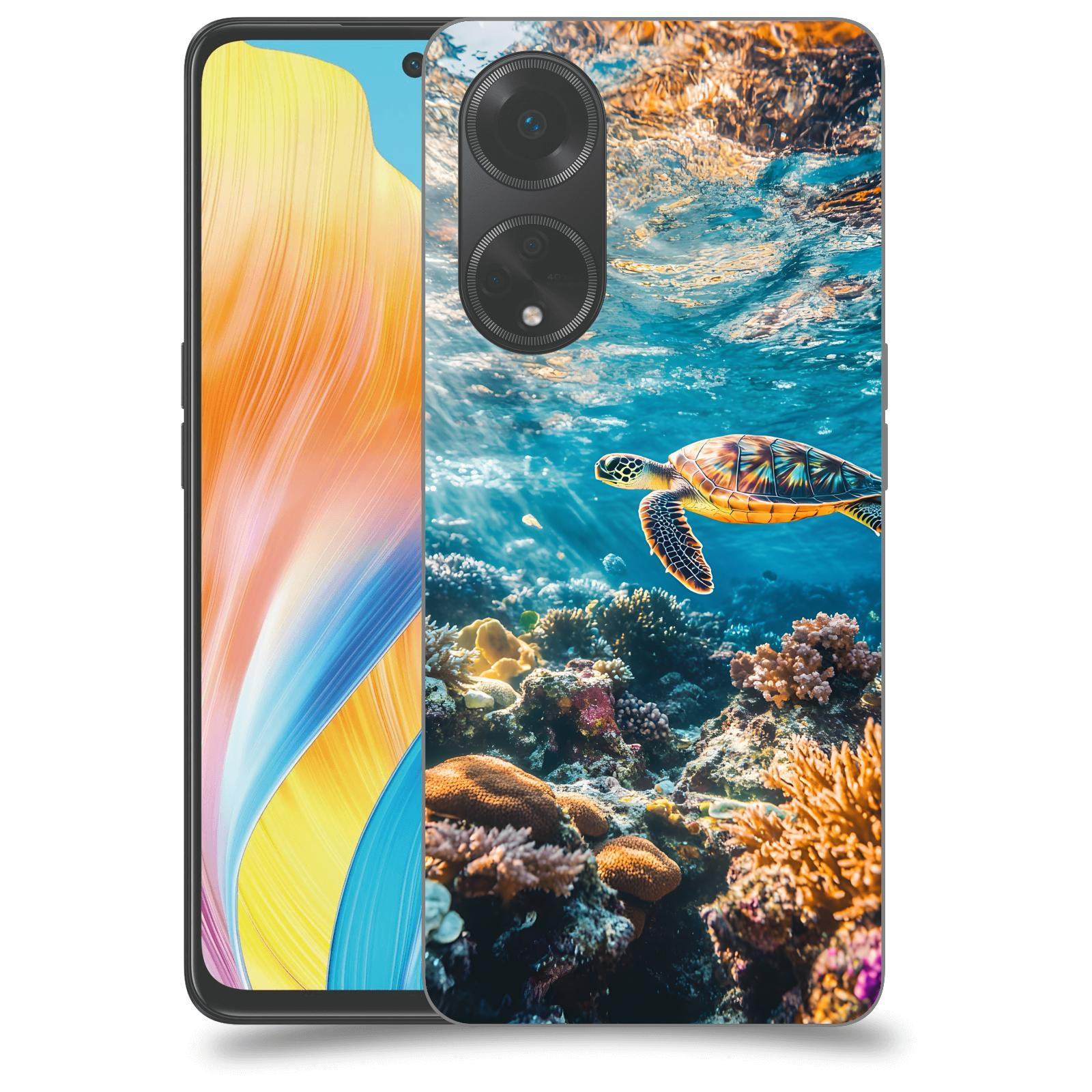 ACOVER Kryt na mobil OPPO A98 5G - Želva