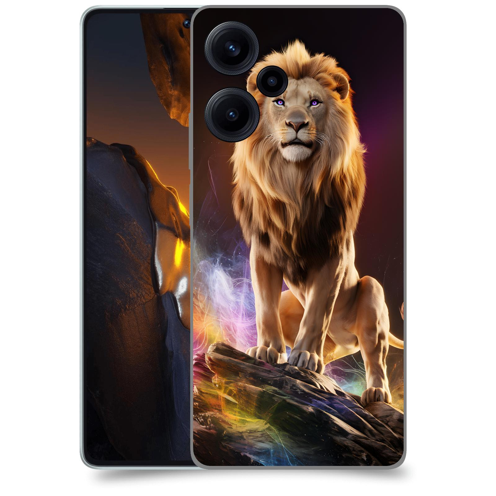ACOVER Kryt na mobil Xiaomi Poco F5 - Magic Lion