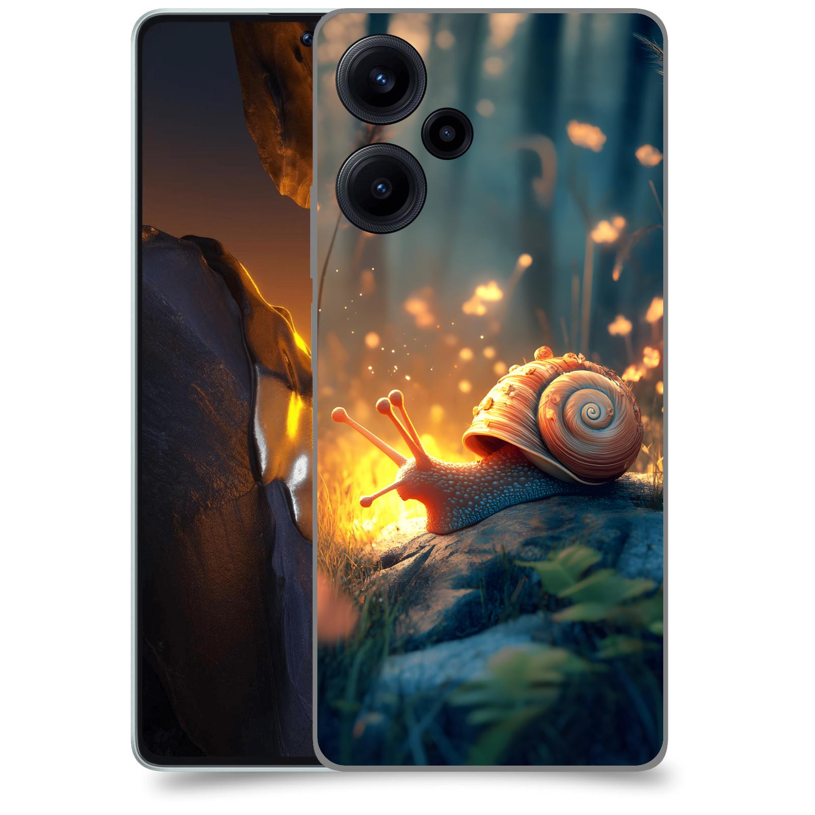 ACOVER Kryt na mobil Xiaomi Poco F5 - Šnek