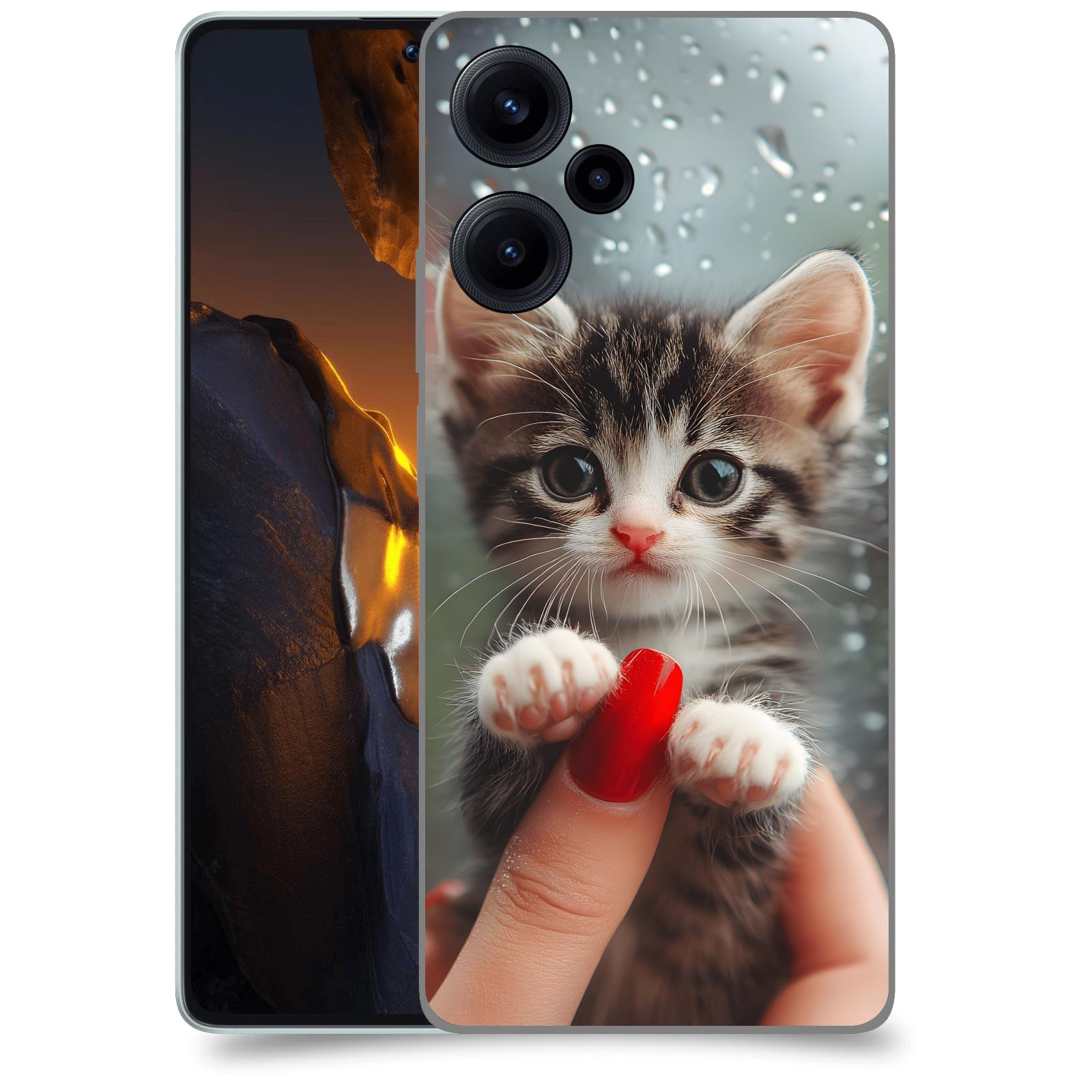 ACOVER Kryt na mobil Xiaomi Poco F5 - Koťátko 2