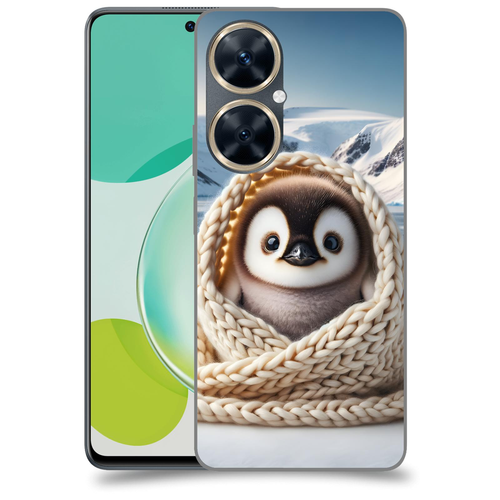 ACOVER Kryt na mobil HUAWEI Nova 11 - Tučňák