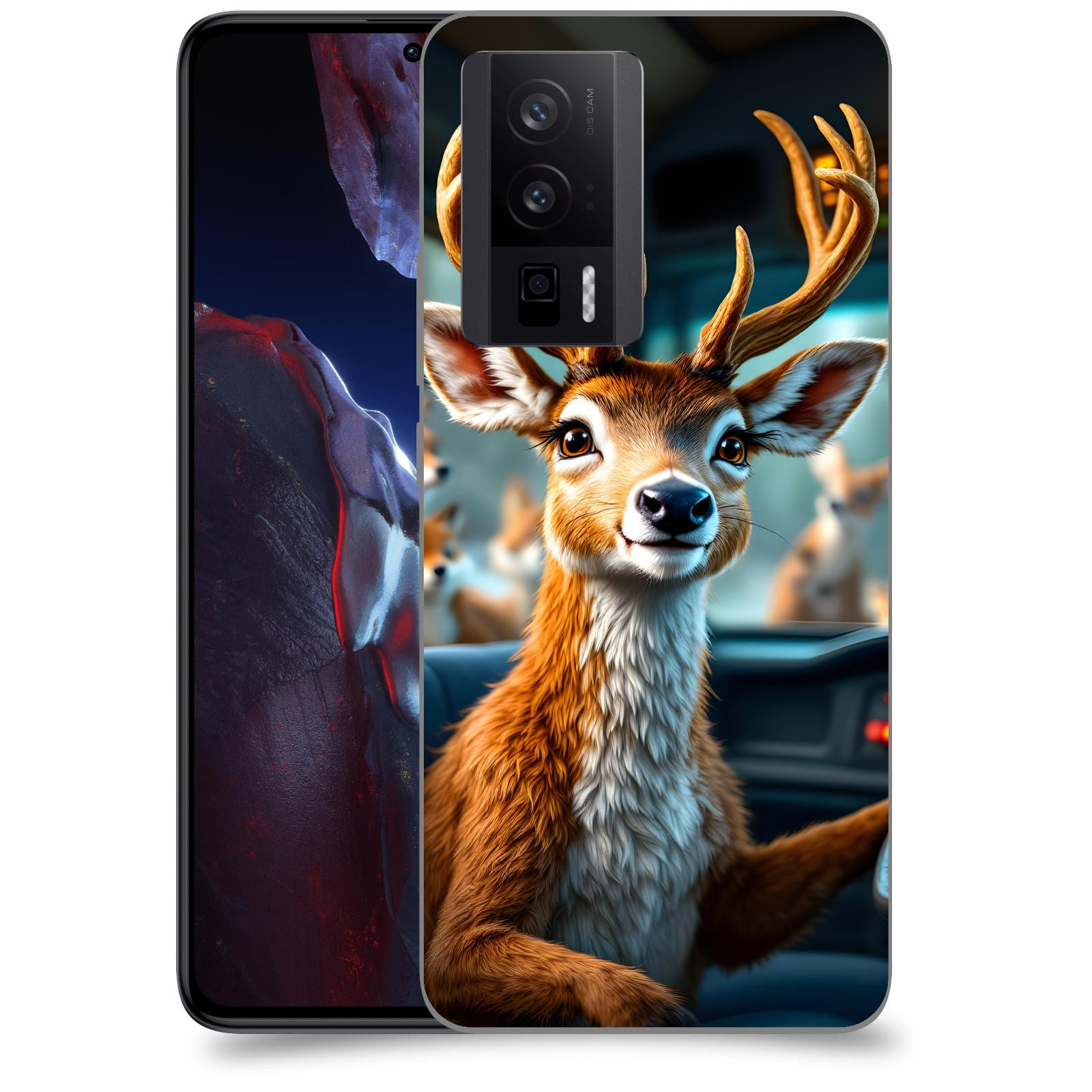 ACOVER Kryt na mobil Xiaomi Poco F5 Pro 5G - Jelen