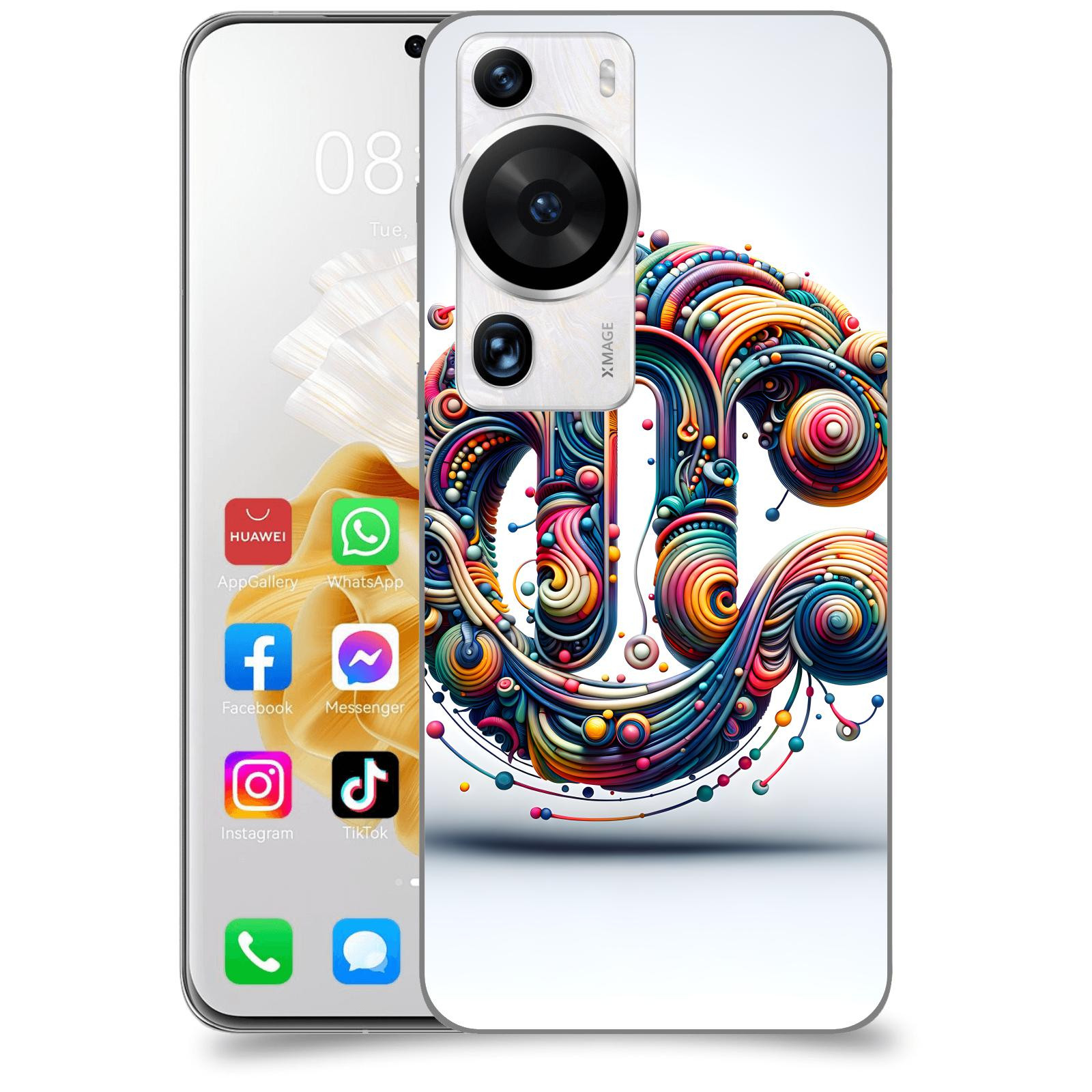 ACOVER Kryt na mobil Huawei P60 Pro - Panna 2