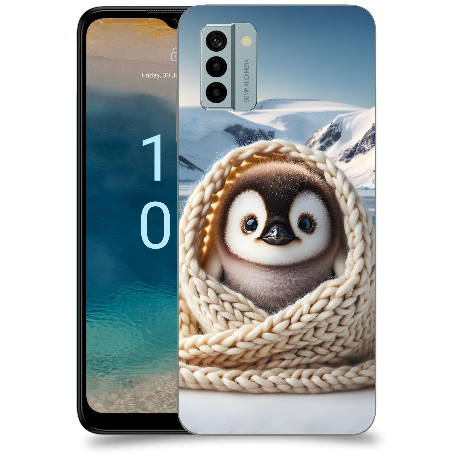 ACOVER Kryt na mobil Nokia G22 - Tučňák