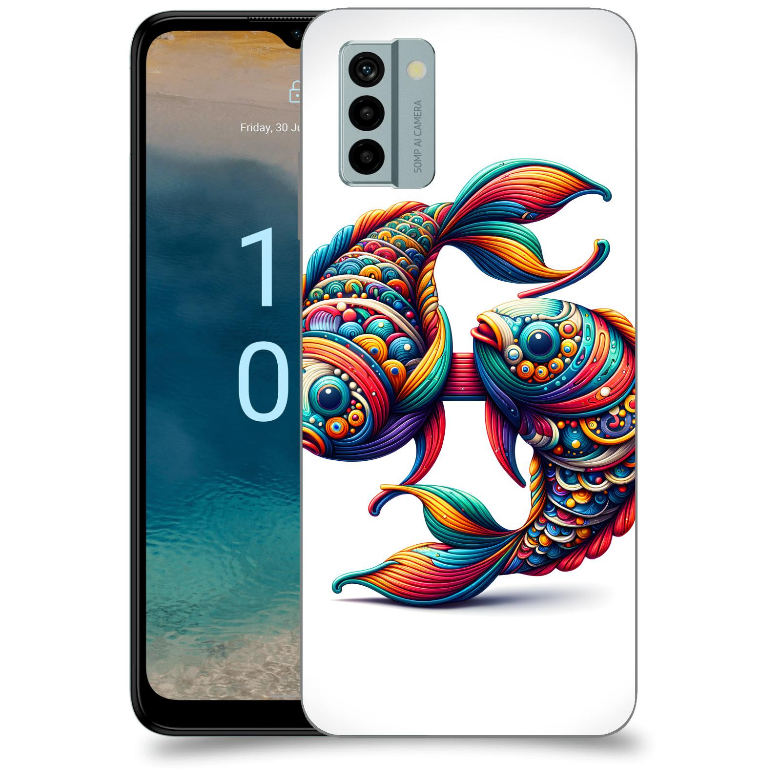 ACOVER Kryt na mobil Nokia G22 - Ryby 2