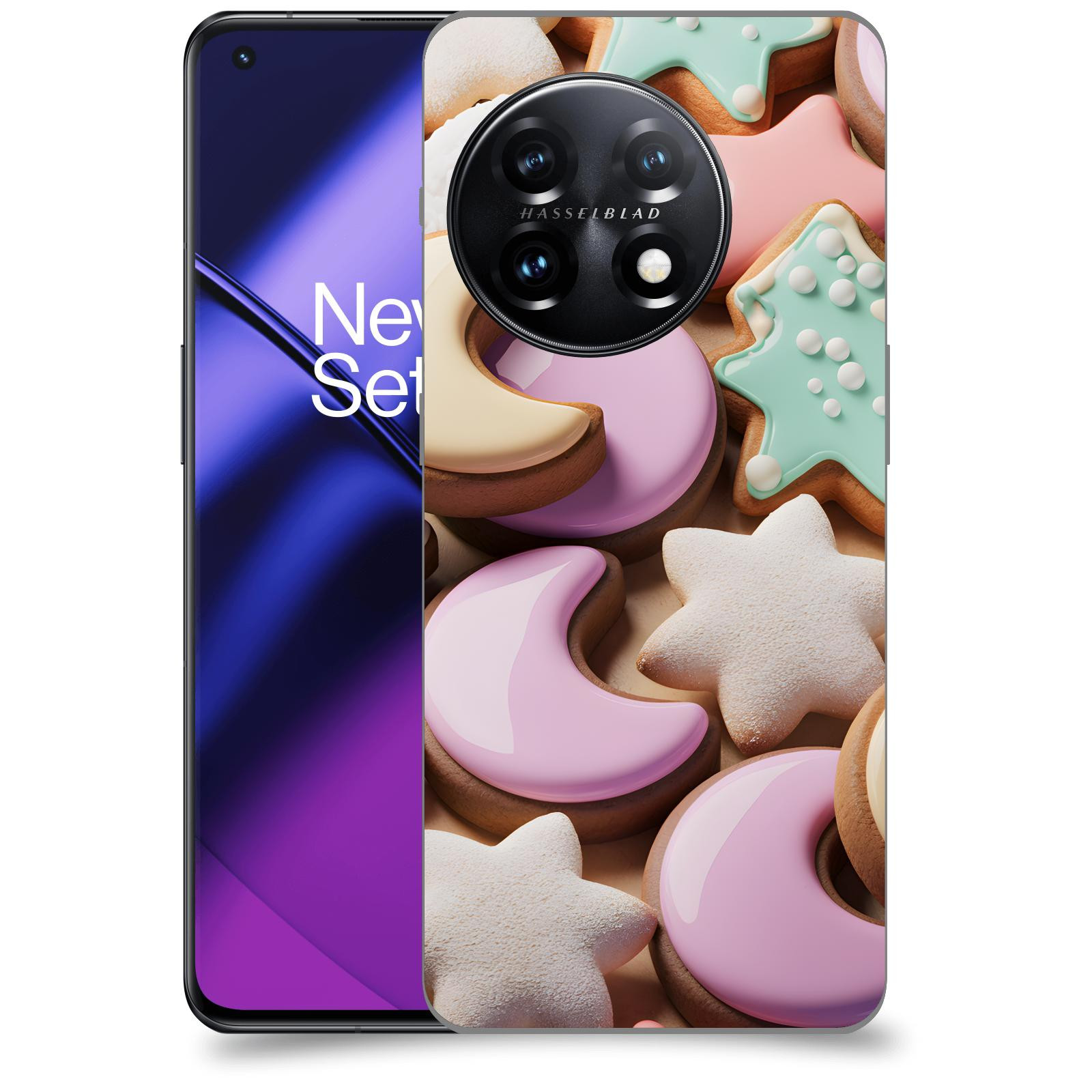ACOVER Kryt na mobil OnePlus 11 5G - Vánoční cukroví