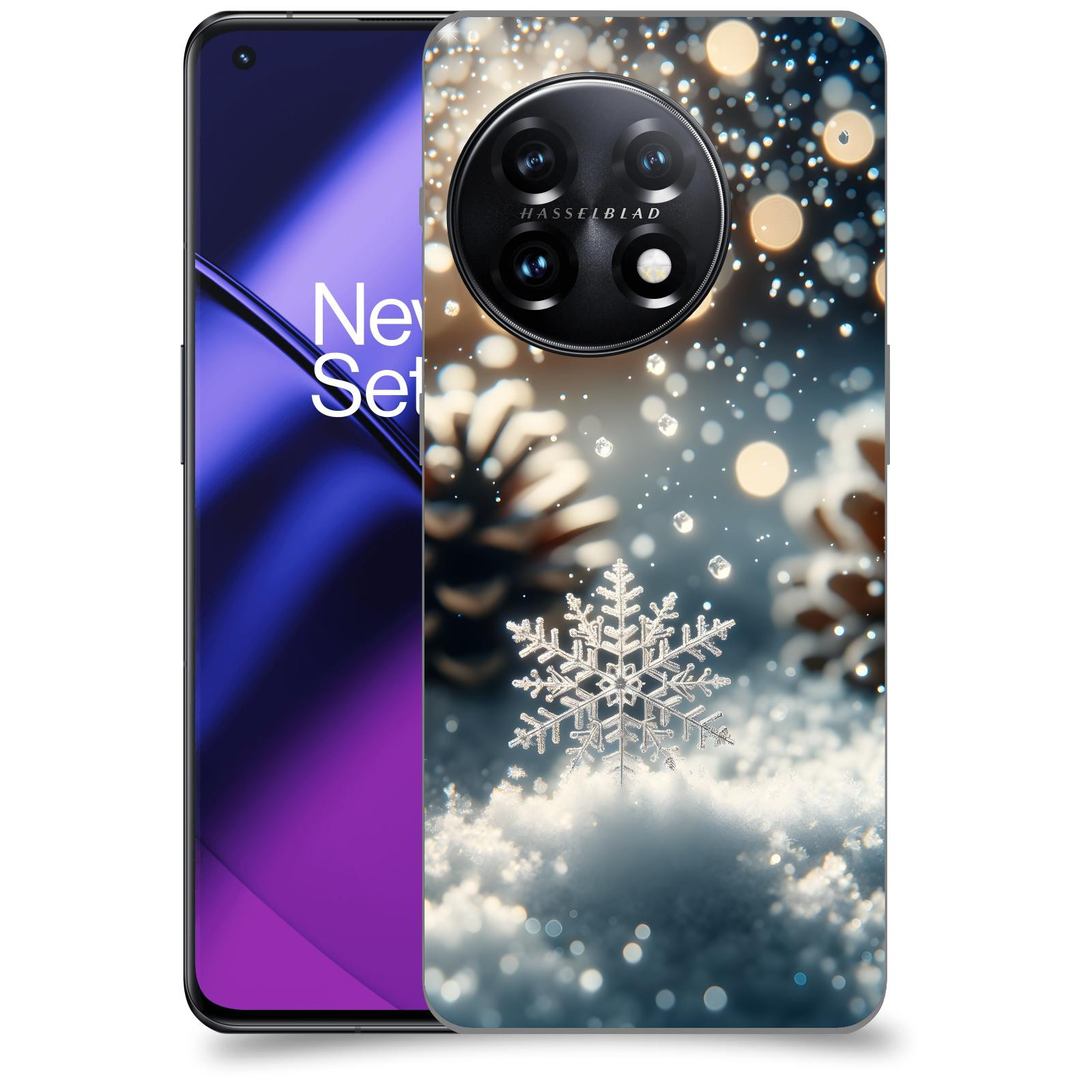 ACOVER Kryt na mobil OnePlus 11 5G - Vločka