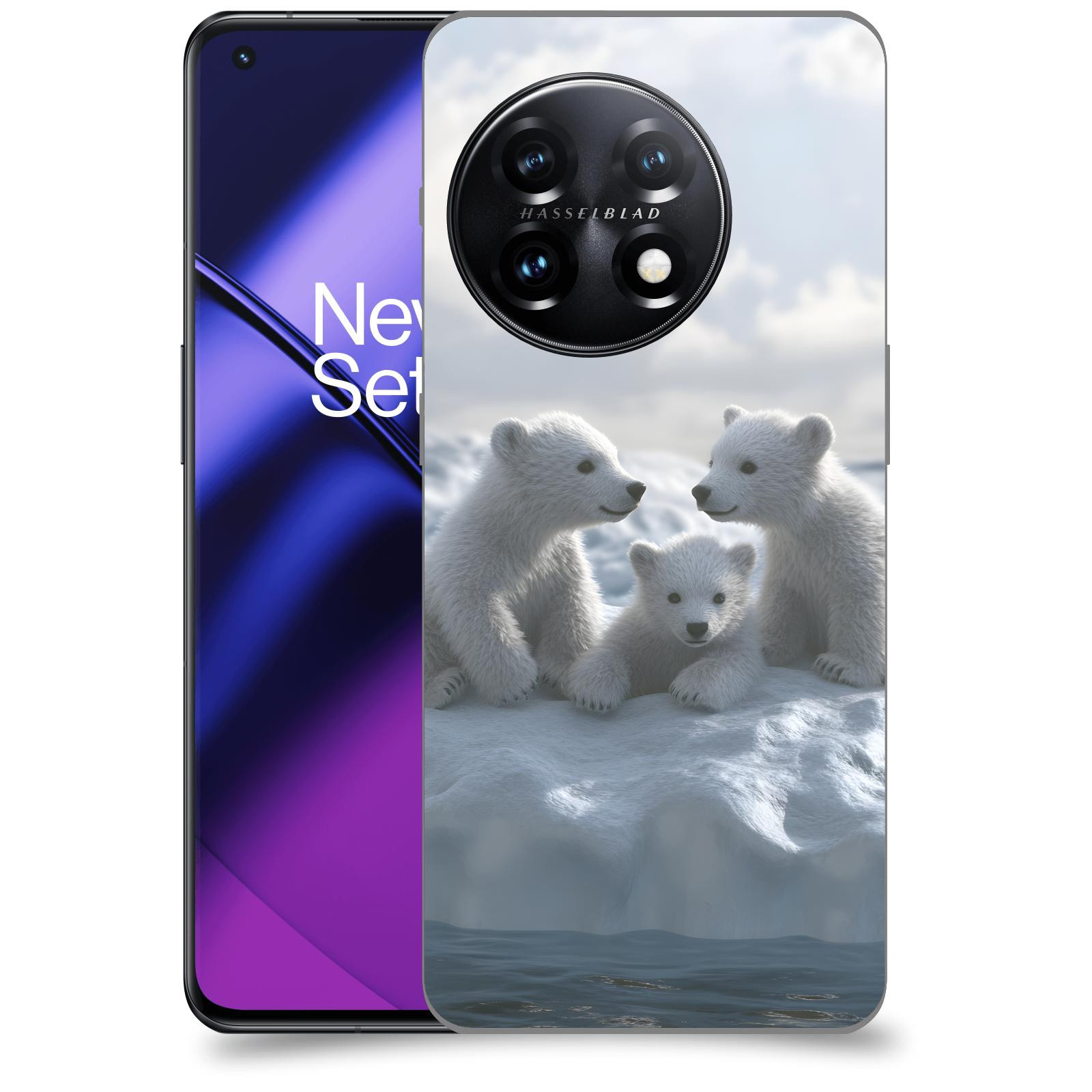 ACOVER Kryt na mobil OnePlus 11 5G - Medvíďata