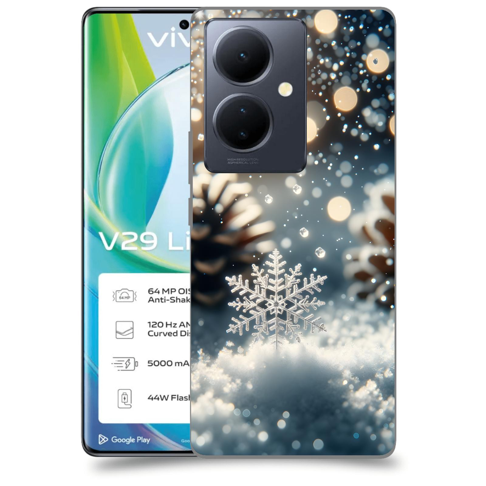 ACOVER Kryt na mobil VIVO V29 Lite 5G - Vločka