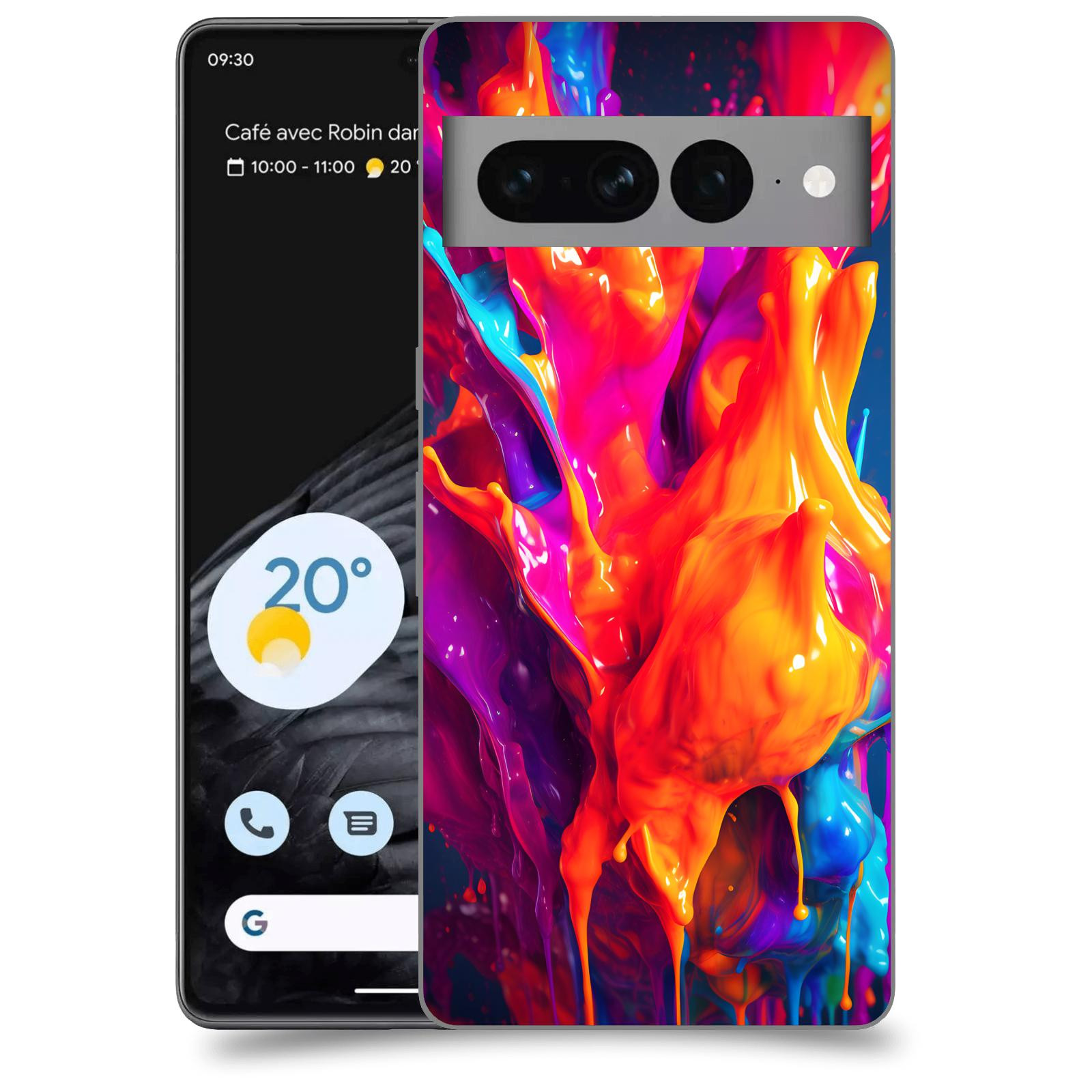 ACOVER Kryt na mobil Google pixel 7 pro - Beautiful Liquid I