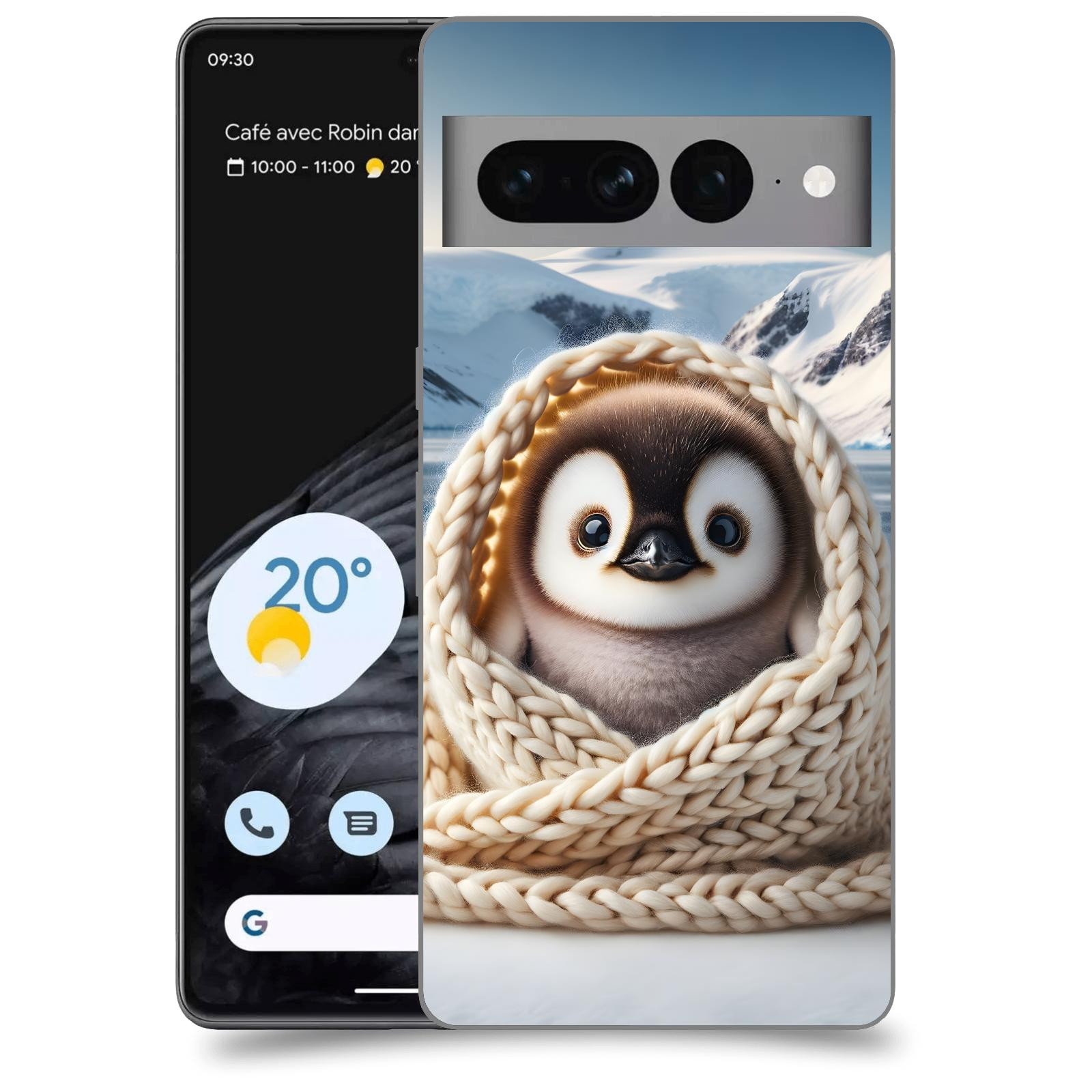 ACOVER Kryt na mobil Google pixel 7 pro - Tučňák