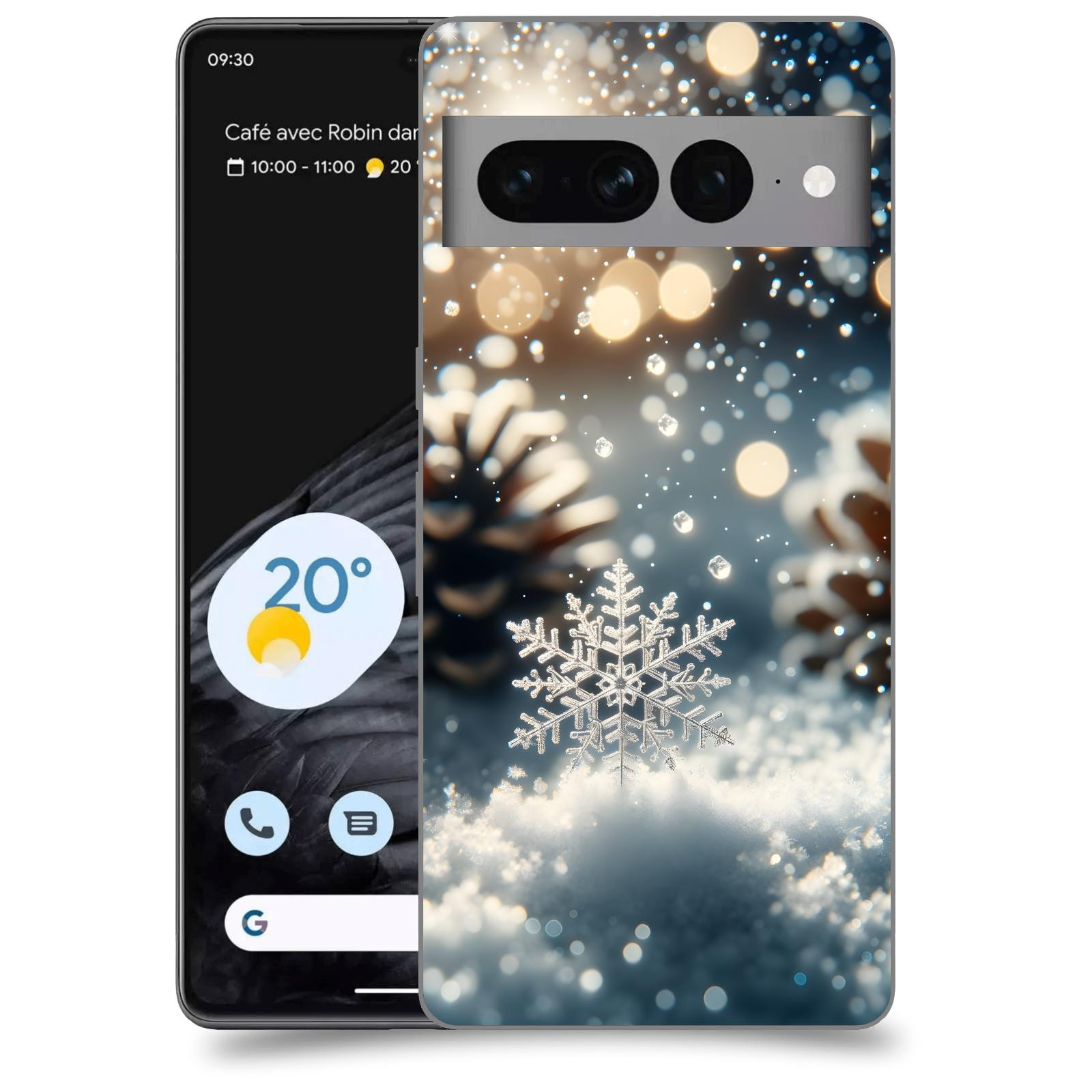 ACOVER Kryt na mobil Google pixel 7 pro - Vločka
