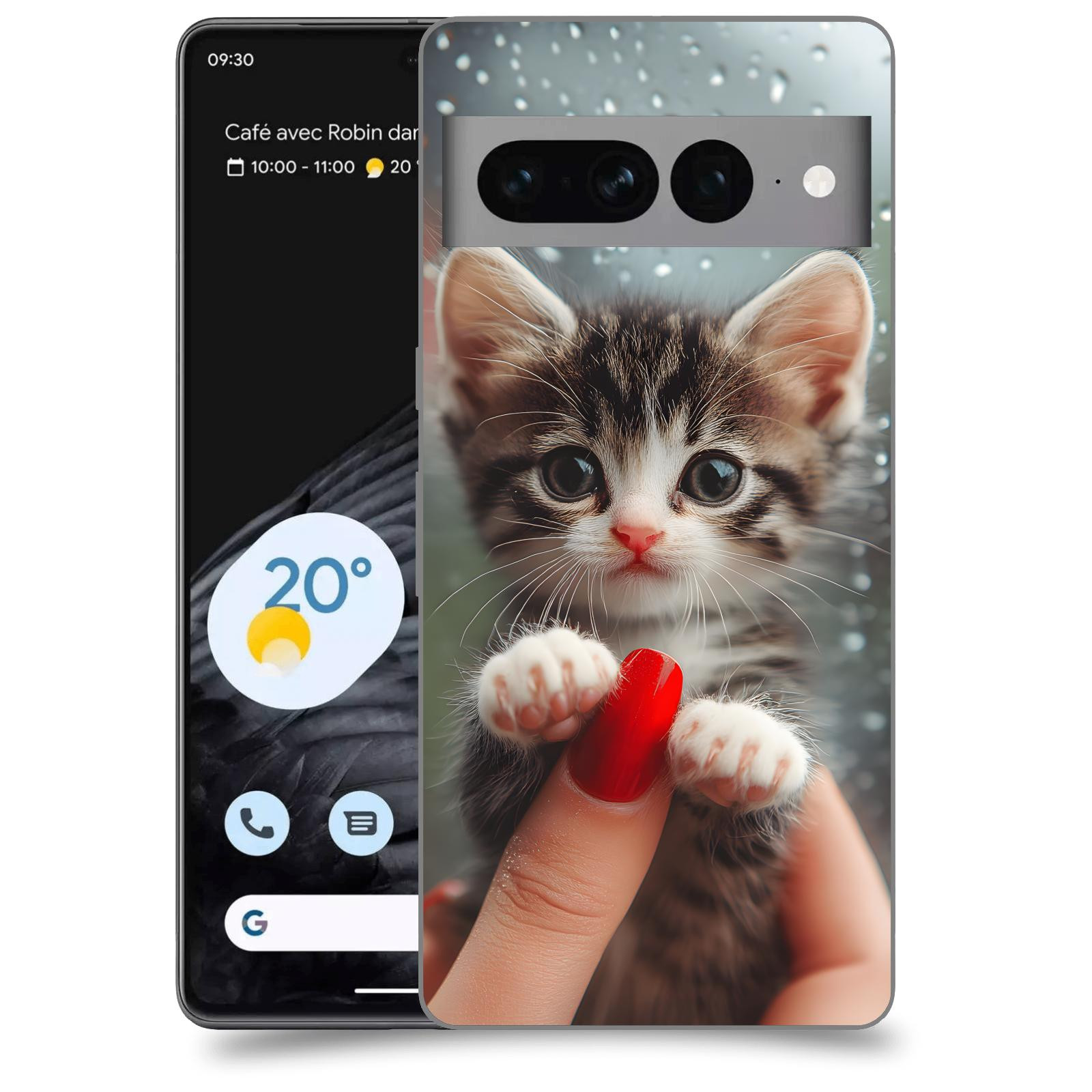 ACOVER Kryt na mobil Google pixel 7 pro - Koťátko 2