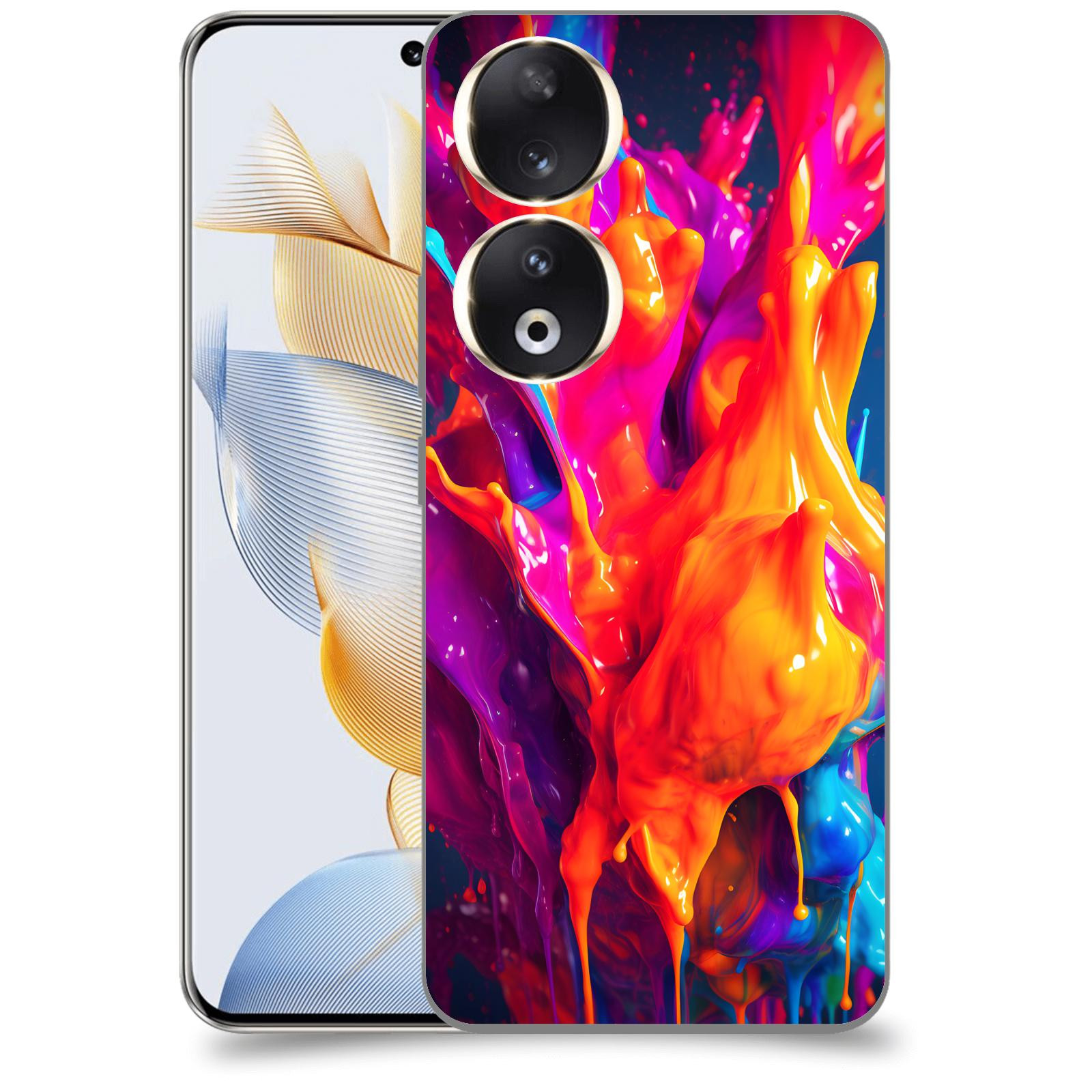 ACOVER Kryt na mobil Honor 90 - Beautiful Liquid I