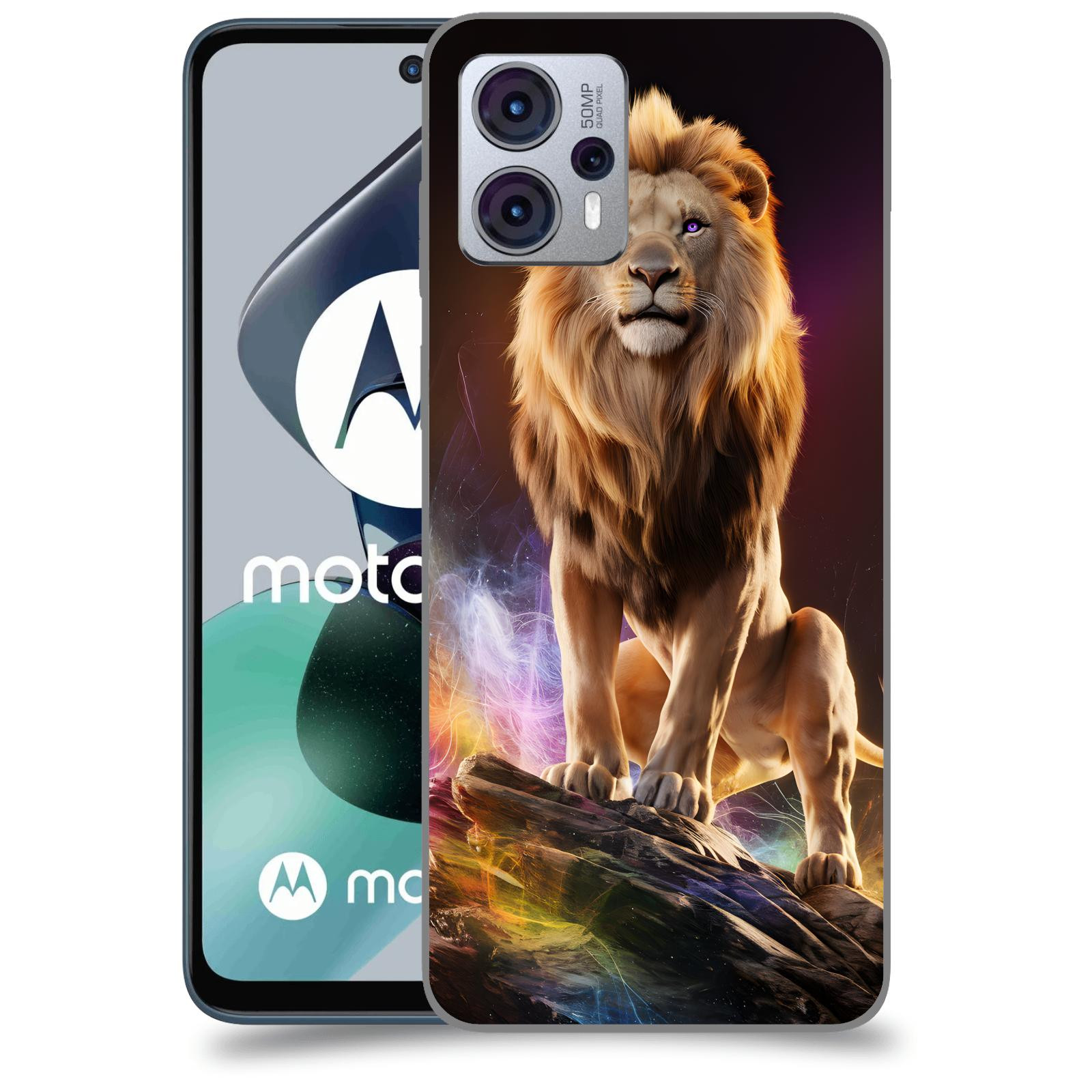ACOVER Kryt na mobil Motorola Moto G23 - Magic Lion