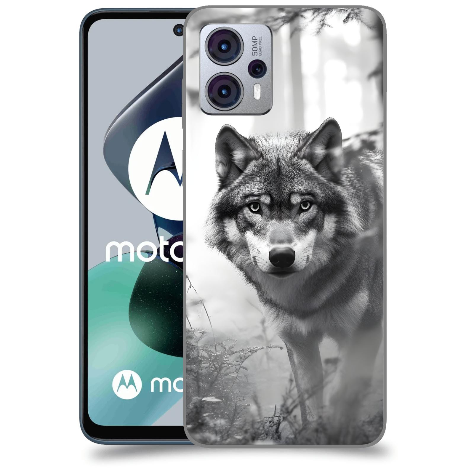ACOVER Kryt na mobil Motorola Moto G23 - Vlk
