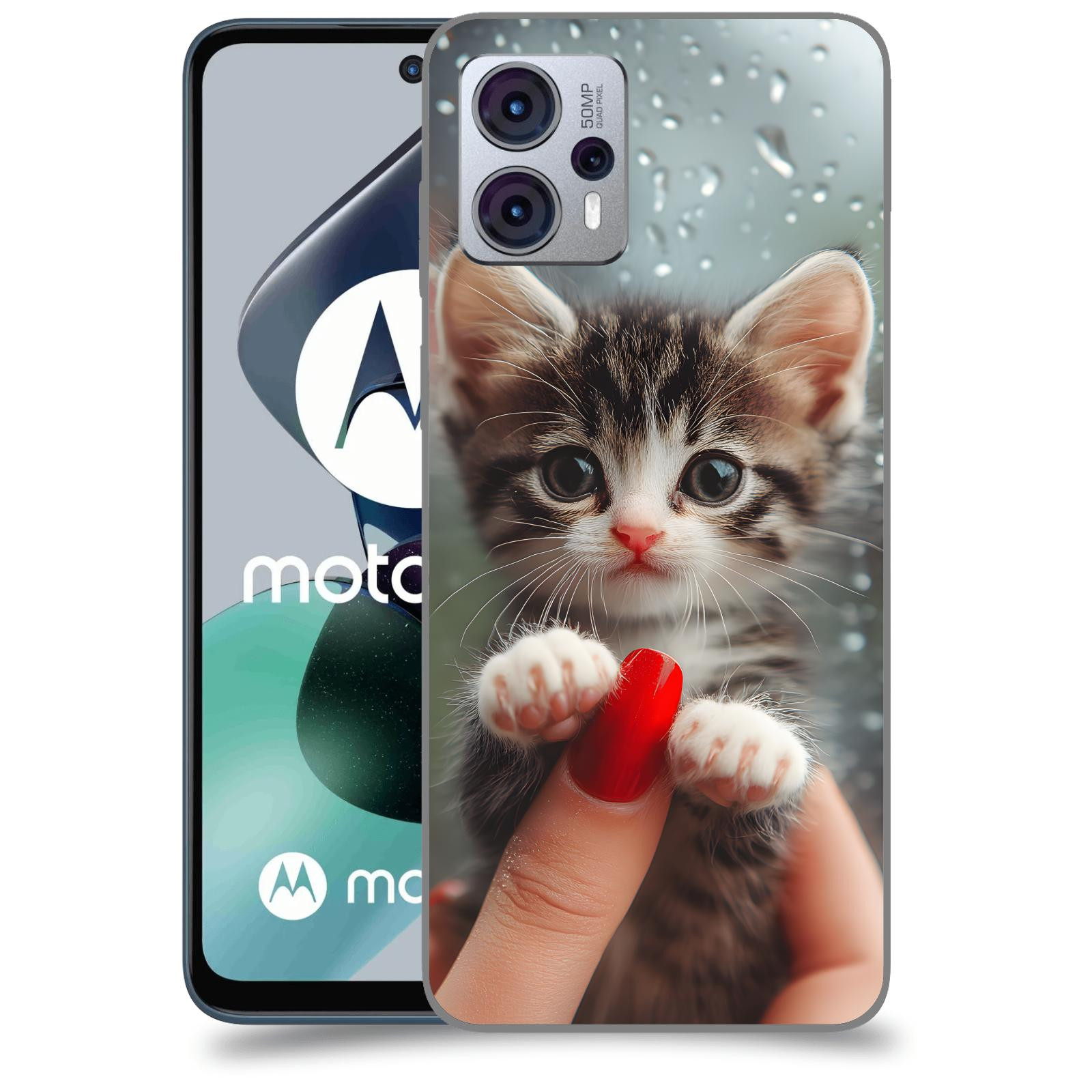 ACOVER Kryt na mobil Motorola Moto G23 - Koťátko 2