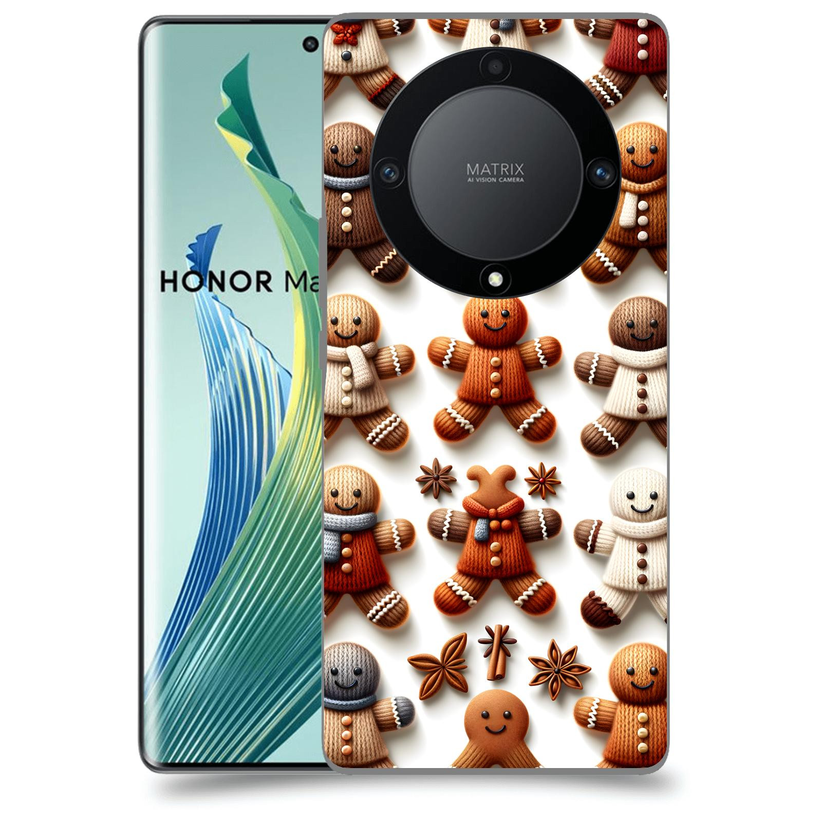 ACOVER Kryt na mobil Honor 90 Lite - Perníčky 2