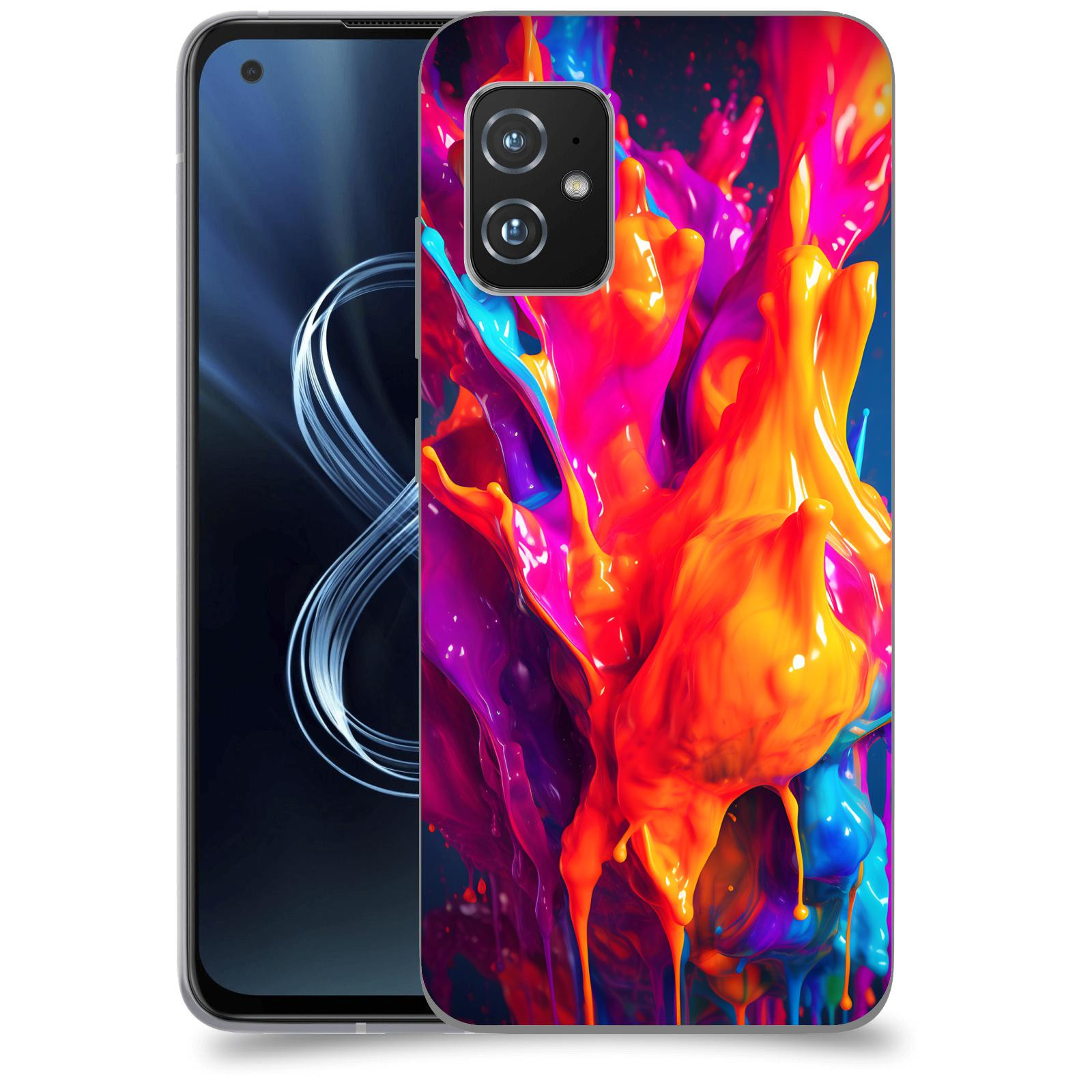 ACOVER Kryt na mobil Honor Magic5 Lite 5G - Beautiful Liquid I