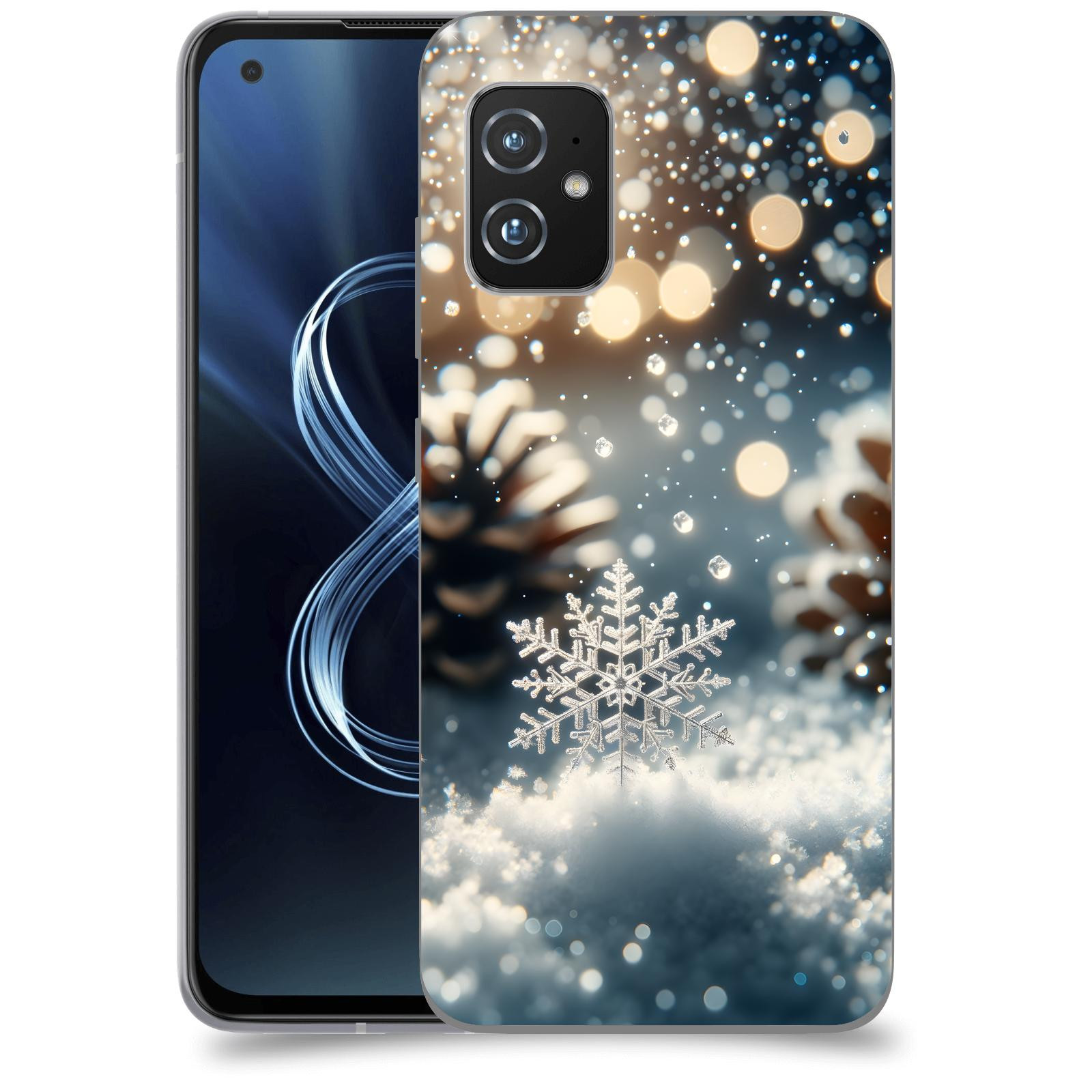 ACOVER Kryt na mobil Honor Magic5 Lite 5G - Vločka