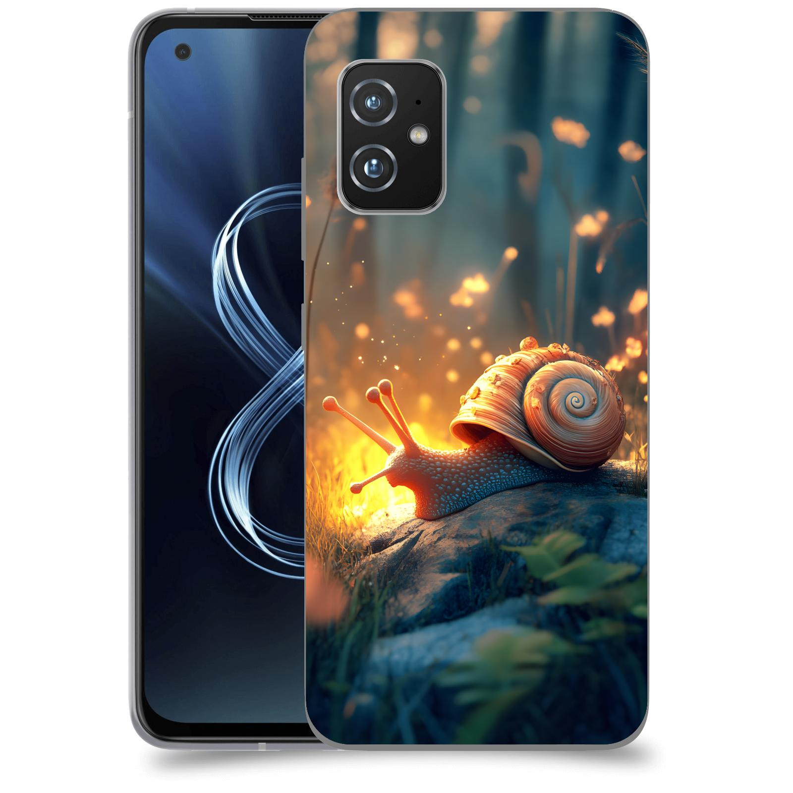 ACOVER Kryt na mobil Honor Magic5 Lite 5G - Šnek