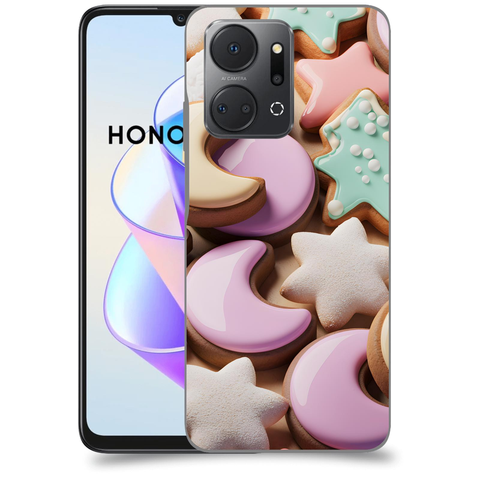 ACOVER Kryt na mobil HONOR X7a - Vánoční cukroví