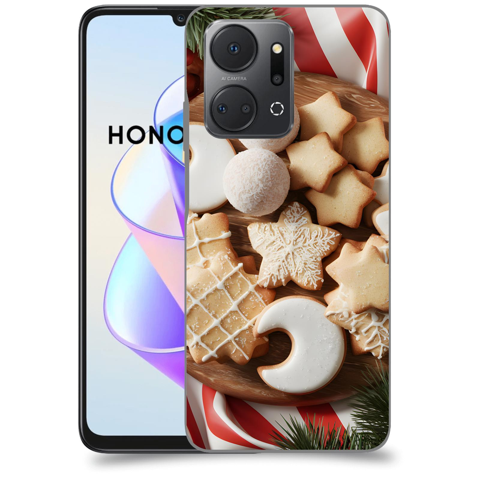 ACOVER Kryt na mobil HONOR X7a - Vánoční cukroví 2