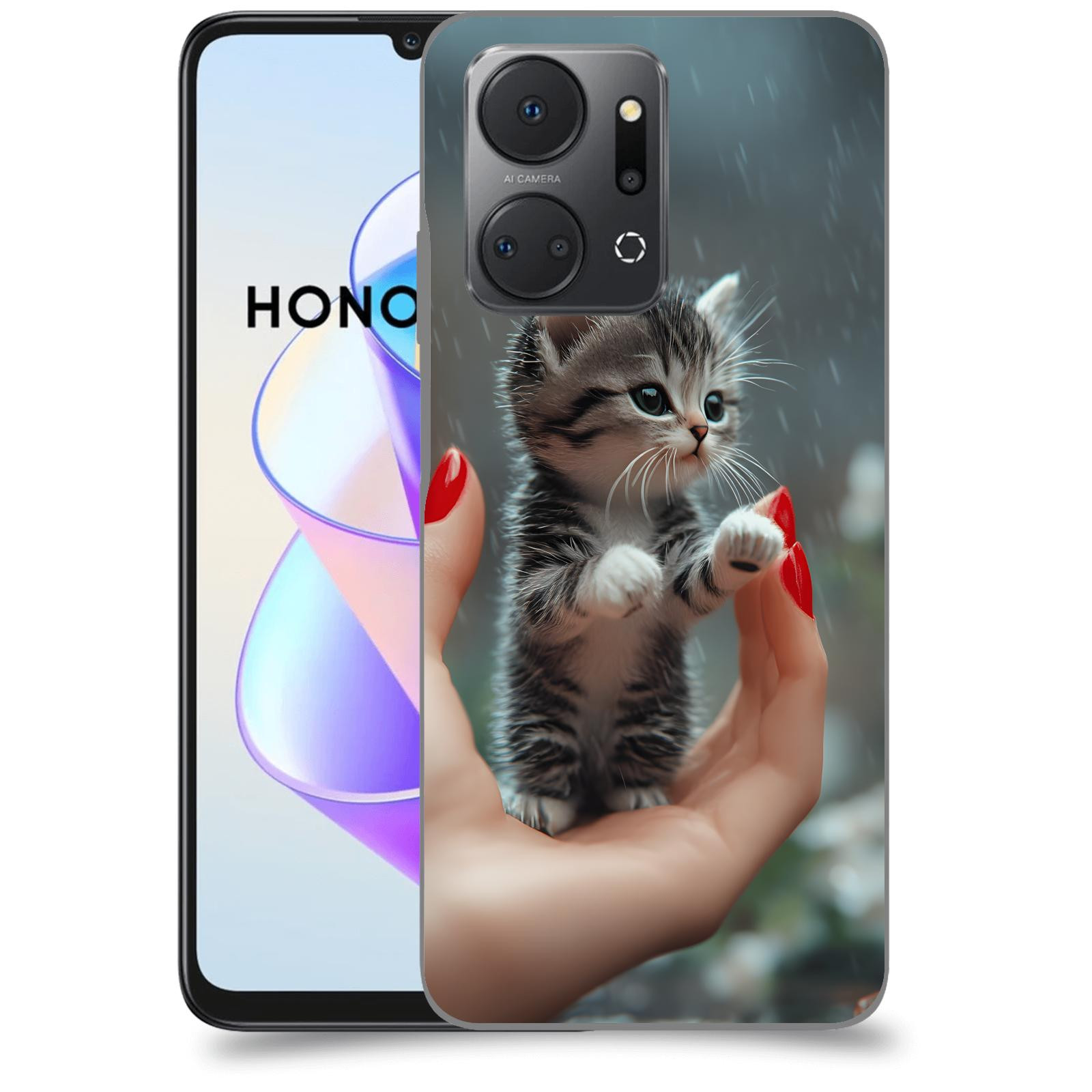 ACOVER Kryt na mobil HONOR X7a - Koťátko