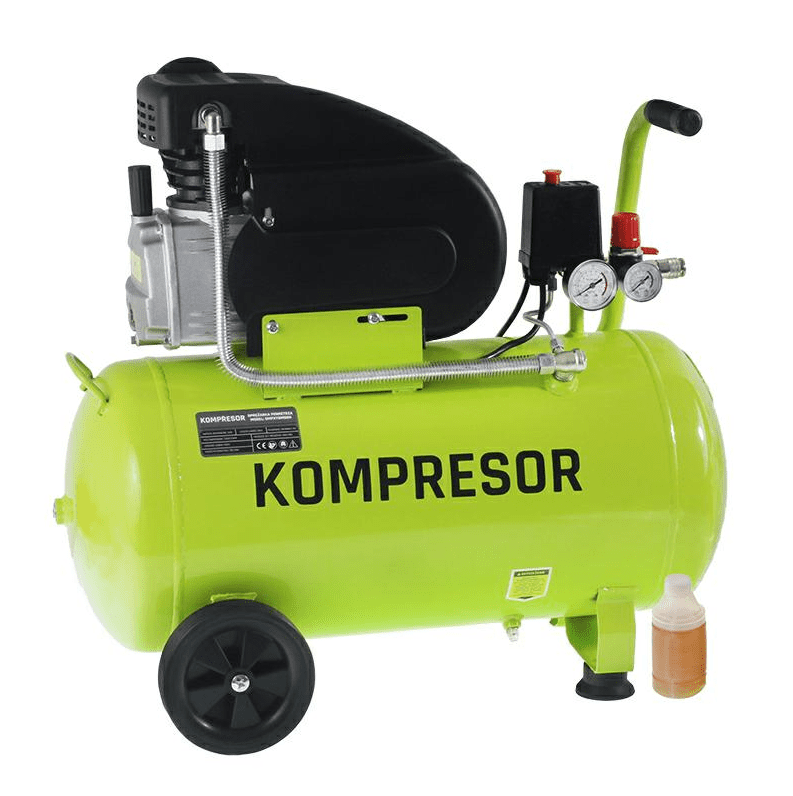 Kompresor olejový, pojízdný, 50 l, 100l/min. 8 bar, 1,5 kW, 230 V