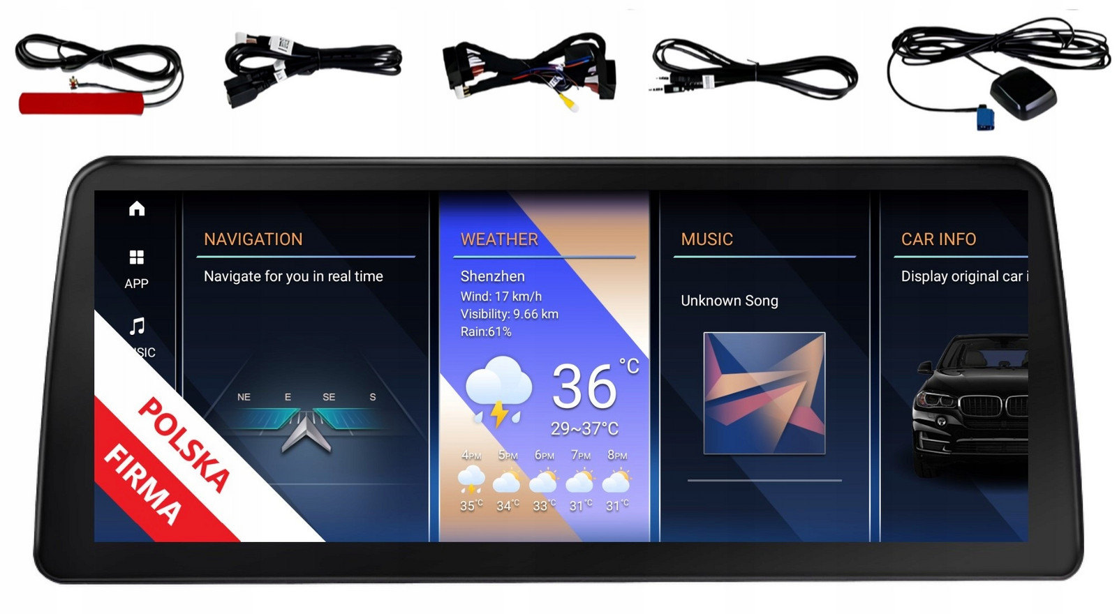 Navigace Android Bmw Série 5 F10 F11 CIC Snapdragon 665 8 Gb Carplay Lte