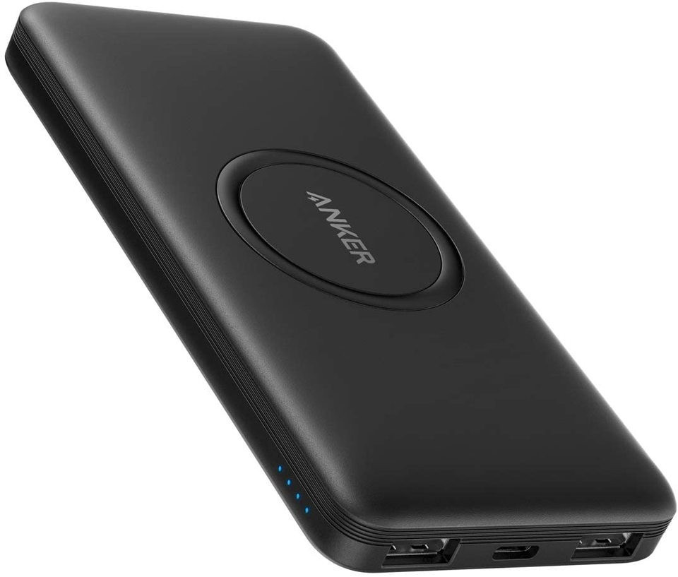 Powerbanka Anker 10000 mAh černá indukční