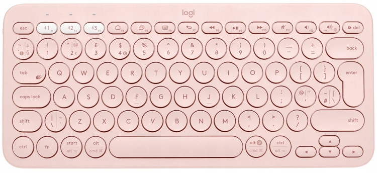 Bezdrátová Klávesnice Logitech K380 Rose Bluetooth