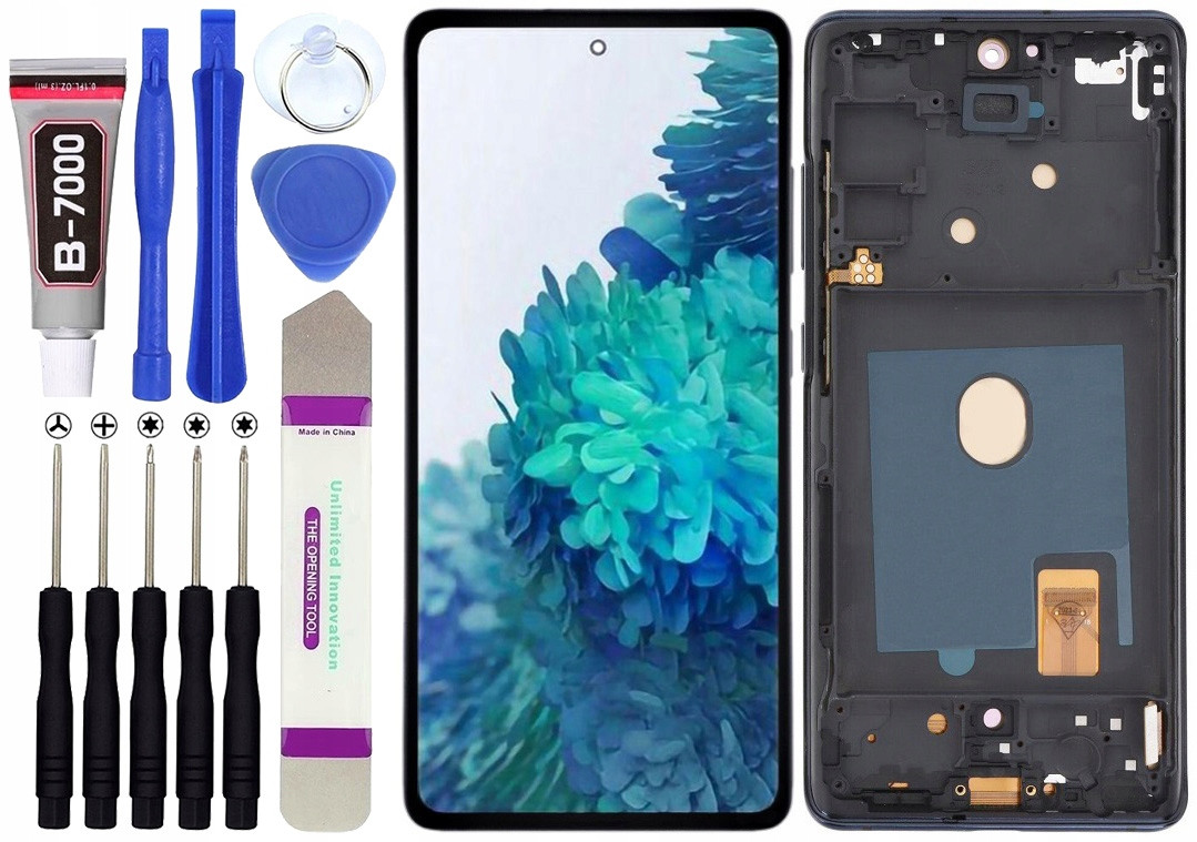 Oled displej Pro Samsung Galaxy S20 Fe 5G G781 LCD Obrazovka Rámeček