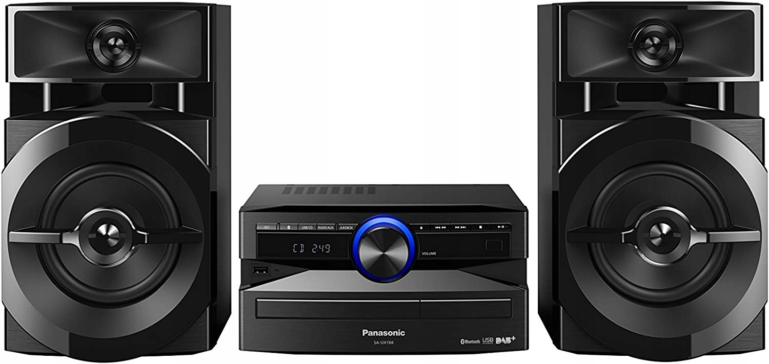 Věž Panasonic SC-UX104EG-K Bt Fm Dab Usb 300W