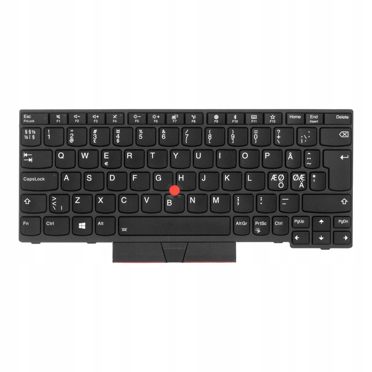 Klávesnice Lenovo 01YP079 SN20P33790 Nordic Qwerty pro Thinkpad X280