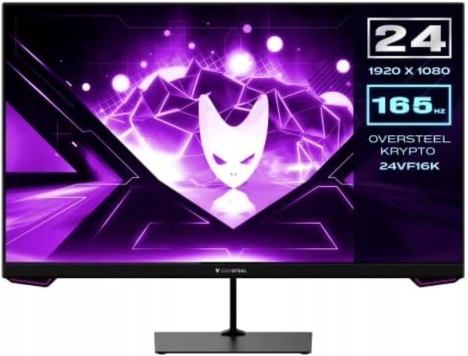 Oversteel Krypto Gaming Led monitor 24'' 165 Hz