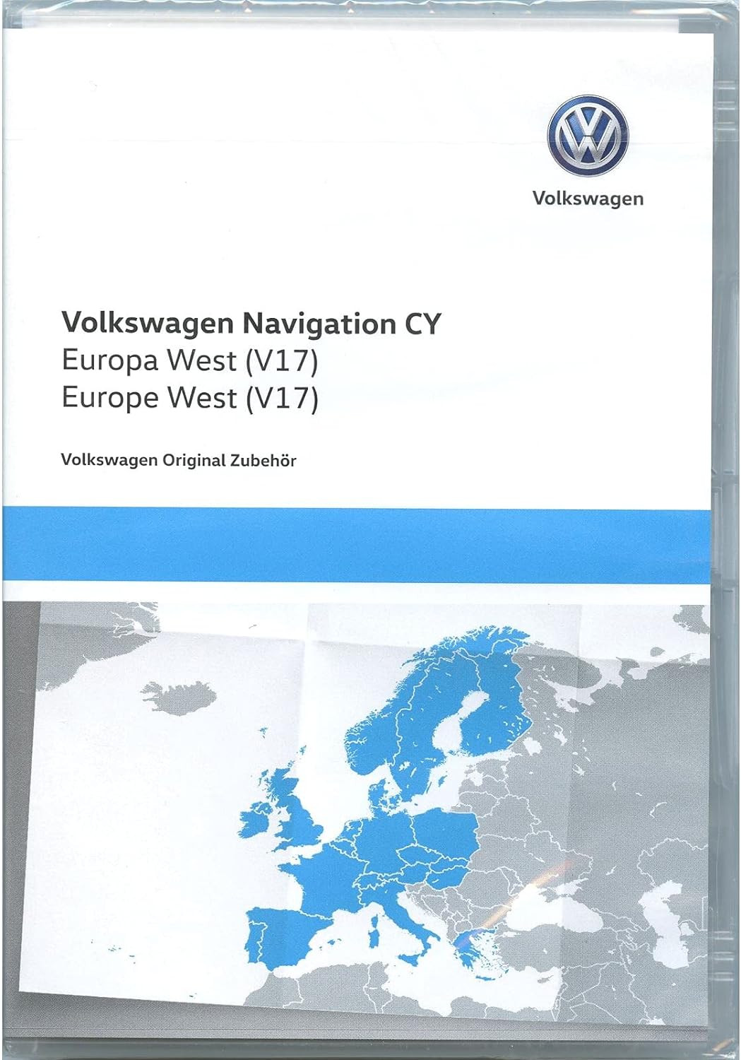 Mapa pro navigaci Evropa Volkswagen 1T0051859AS Evropa West CD/DVD