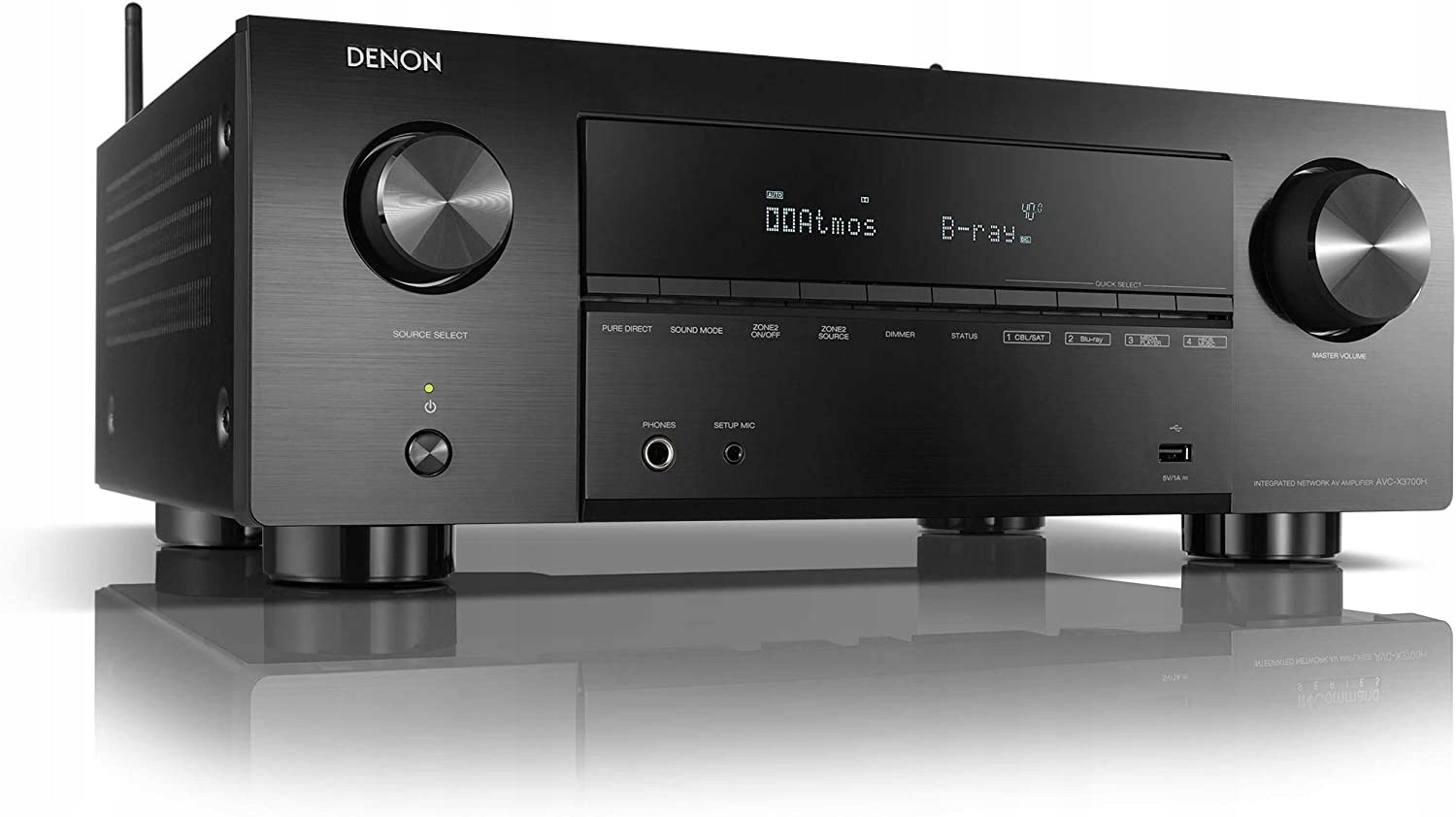 Receiver Denon AVC-X3700H 11.2 8K Bt Wifi