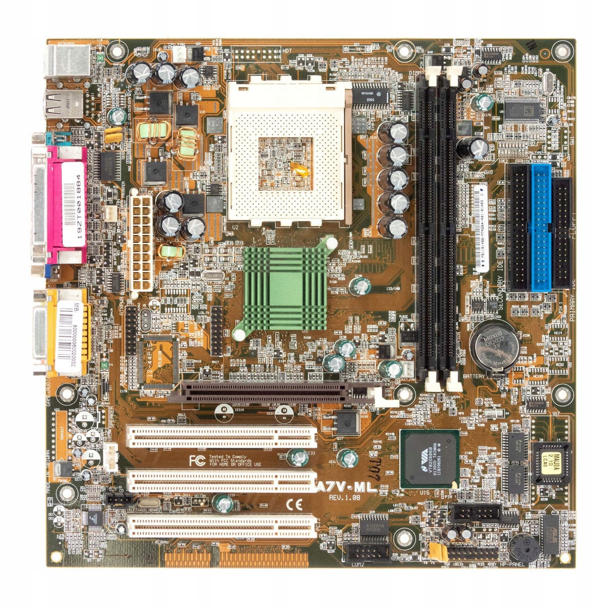 Asus A7V-ML Socket A (462) Sdram Agp Pci mATX